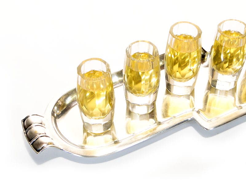 Set of liqueur glasses Art Deco, clear crystal, Germany, 1930s - 367467