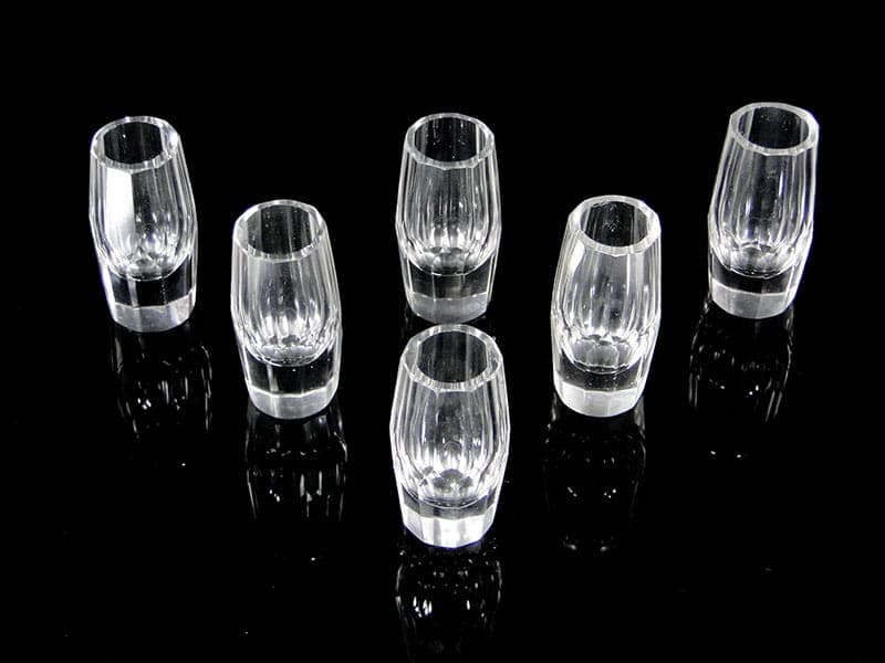 Set of liqueur glasses Art Deco, clear crystal, Germany, 1930s - 367472