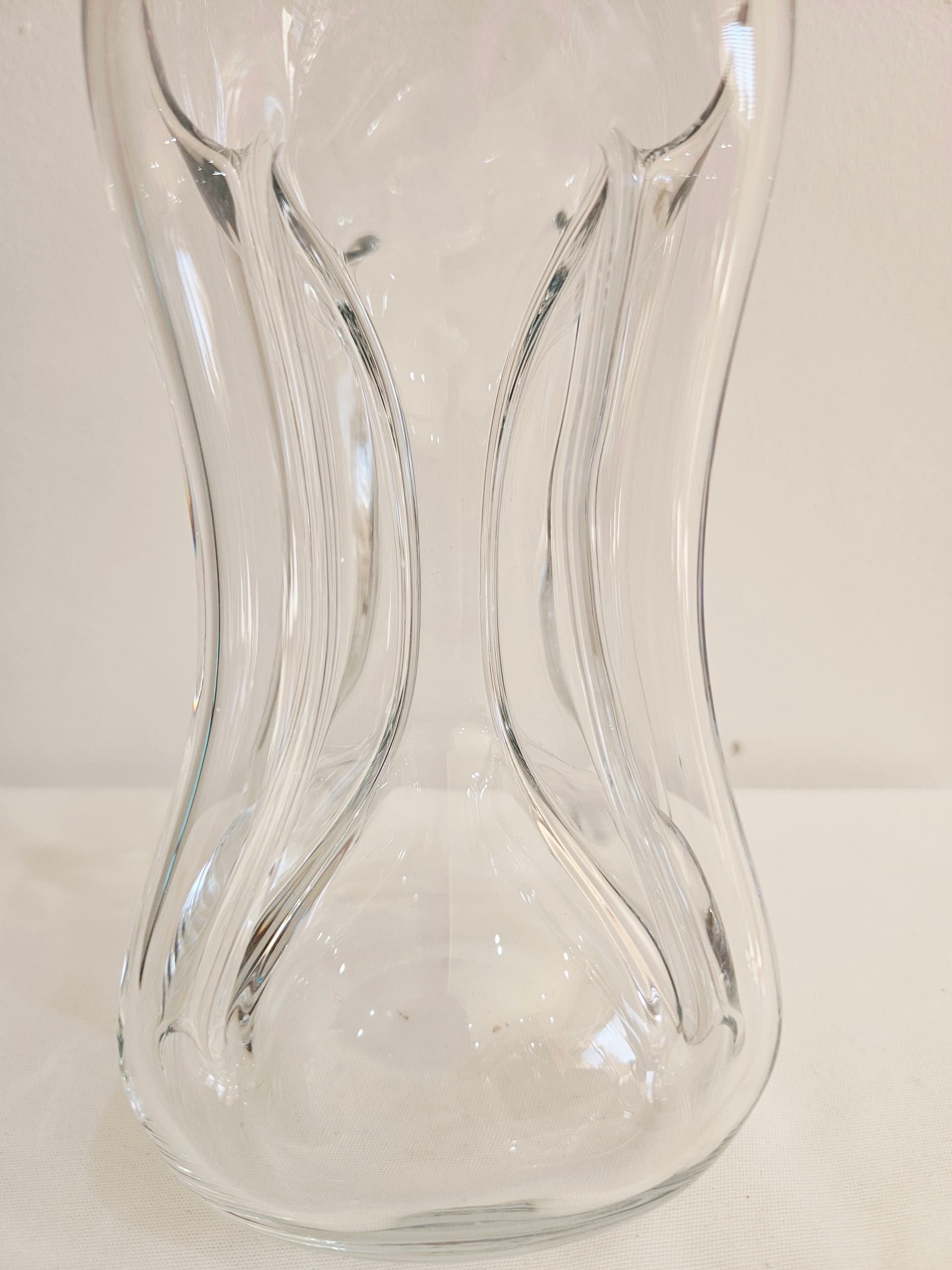 Decanter Kluk Kluk, clear glass, by J. E. Bang, Holmegaard, Denmark, 1950s. - 367868