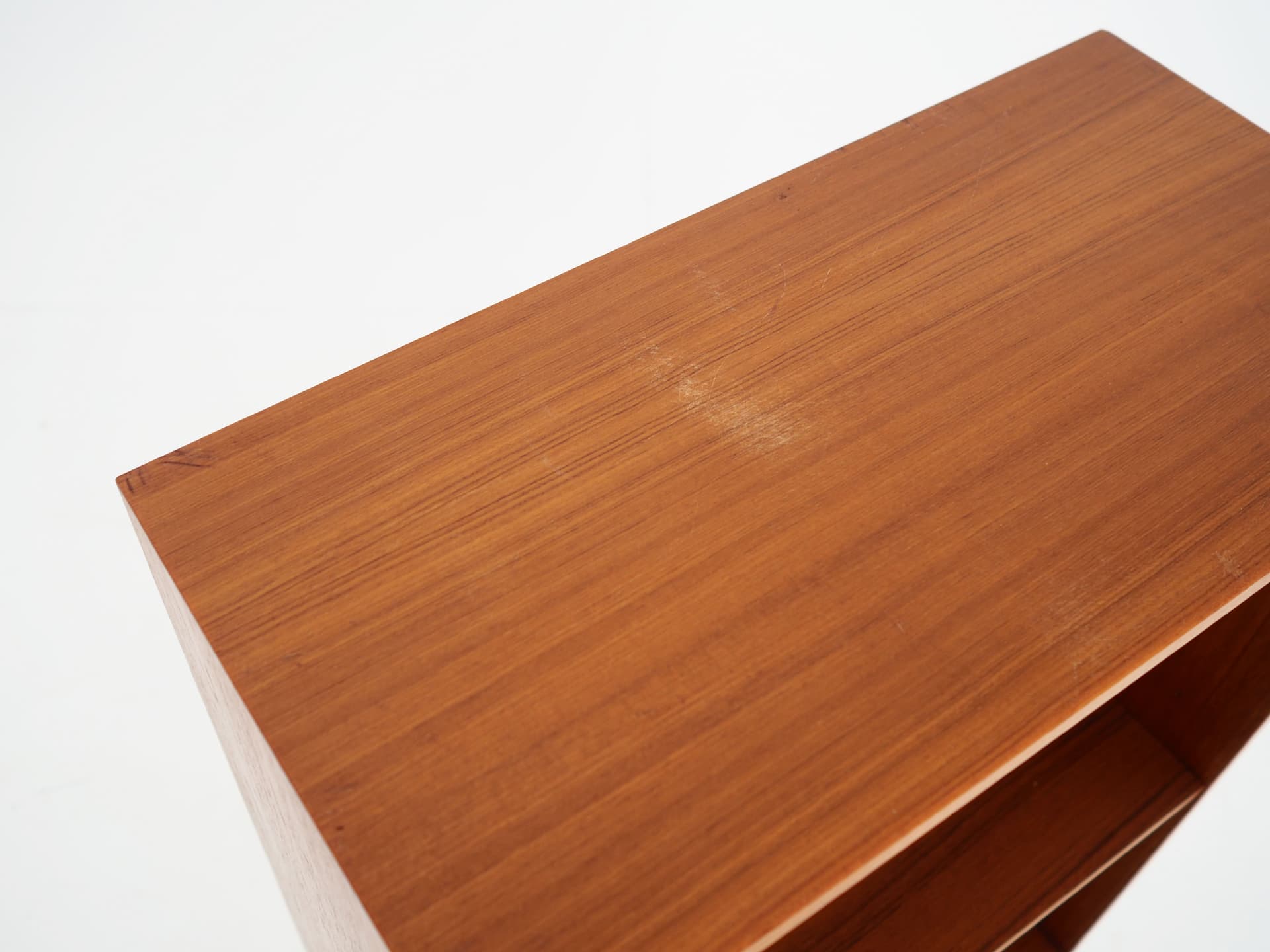 Bookcase, orange teak, Denmark, 1970s - 66182