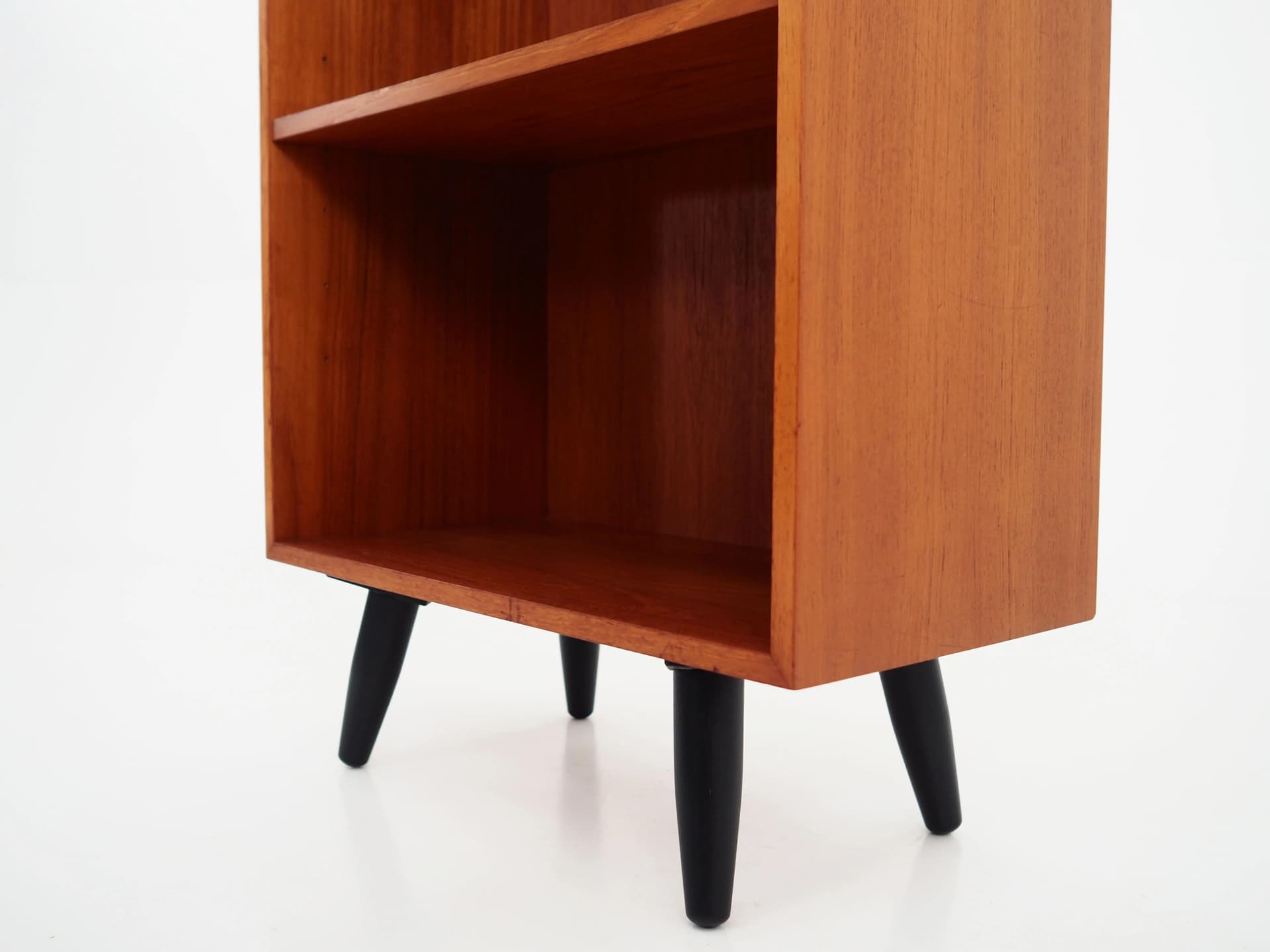 Bookcase, orange teak, Denmark, 1970s - 26855