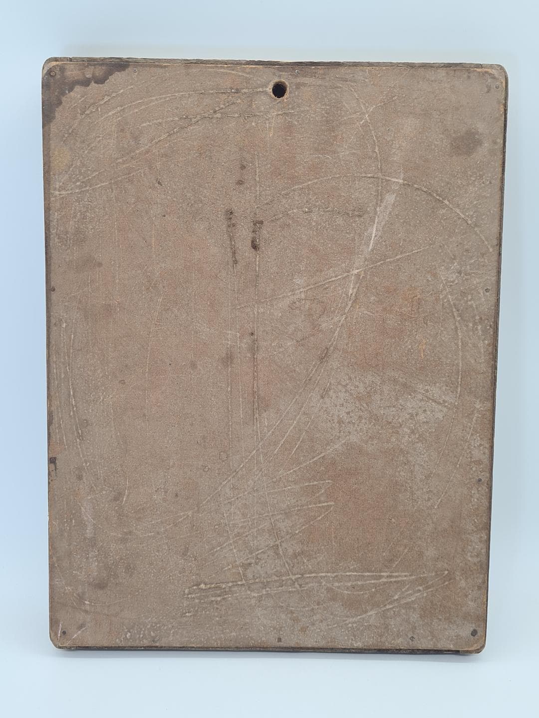 Płaskorzeźba ścienna jeździec, brązowy, drewno, XIX w. - 368158