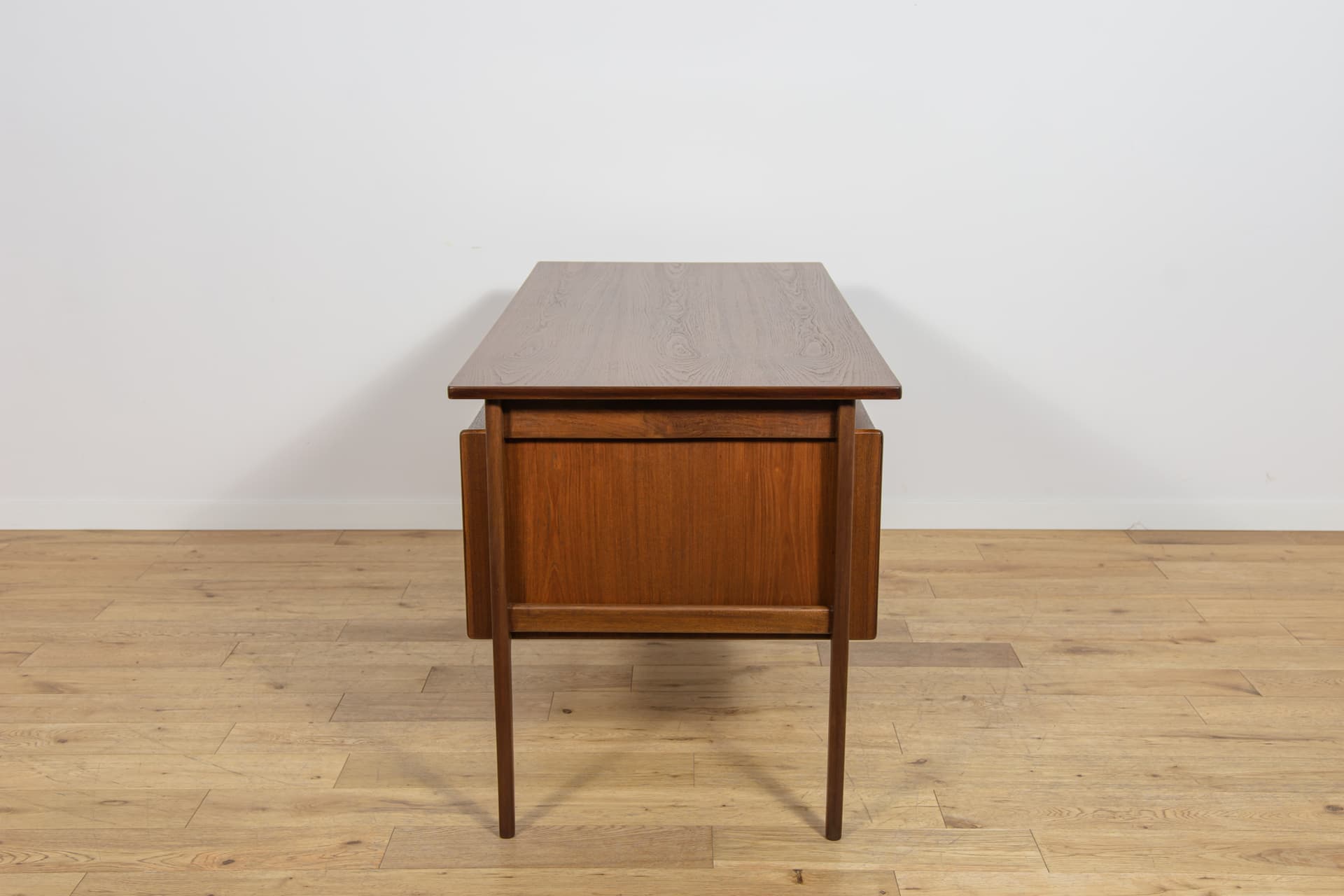 Biurko, teak brązowy, Dania, lata 60. - 368262
