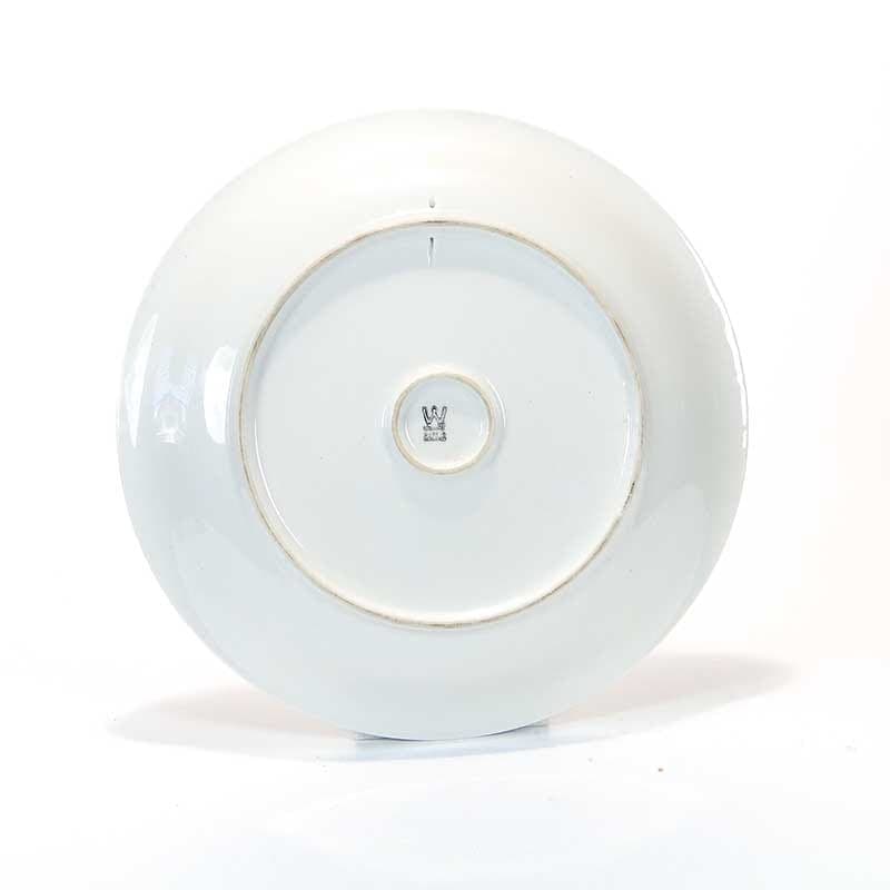 Patera Adam i Ewa, czarny, czerwony, biały, porcelana, proj. W. Groszenik, Polska, lata 50. - 368386