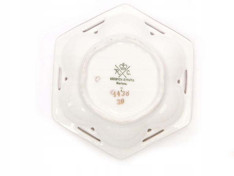 Jam Serving Set Art Deco, ivory porcelain, gilt, Rosenthal, Germany, 1930s - 368435