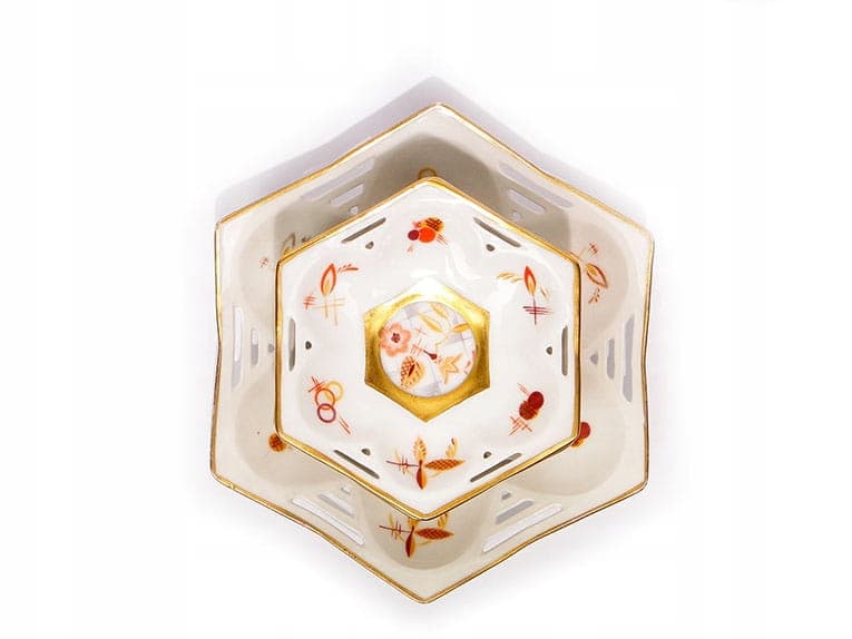 Jam Serving Set Art Deco, ivory porcelain, gilt, Rosenthal, Germany, 1930s - 368433