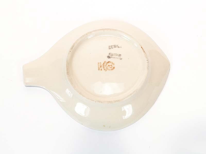 Patera ryba, czarny, porcelit, Chodzież, Polska, lata 60. - 369084