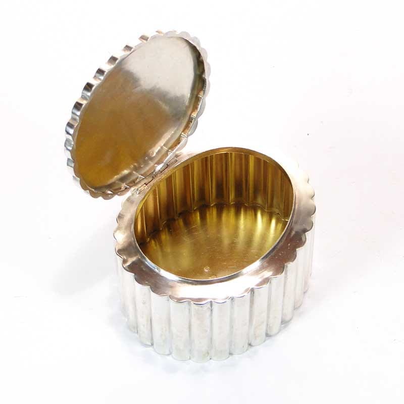 Cukiernica Art Deco, srebro srebrny, Węgry, lata 20. - 369144
