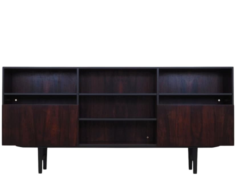 Biblioteczka, palisander brązowy, proj. I. Kofod-Larsen, Dania, lata 70.