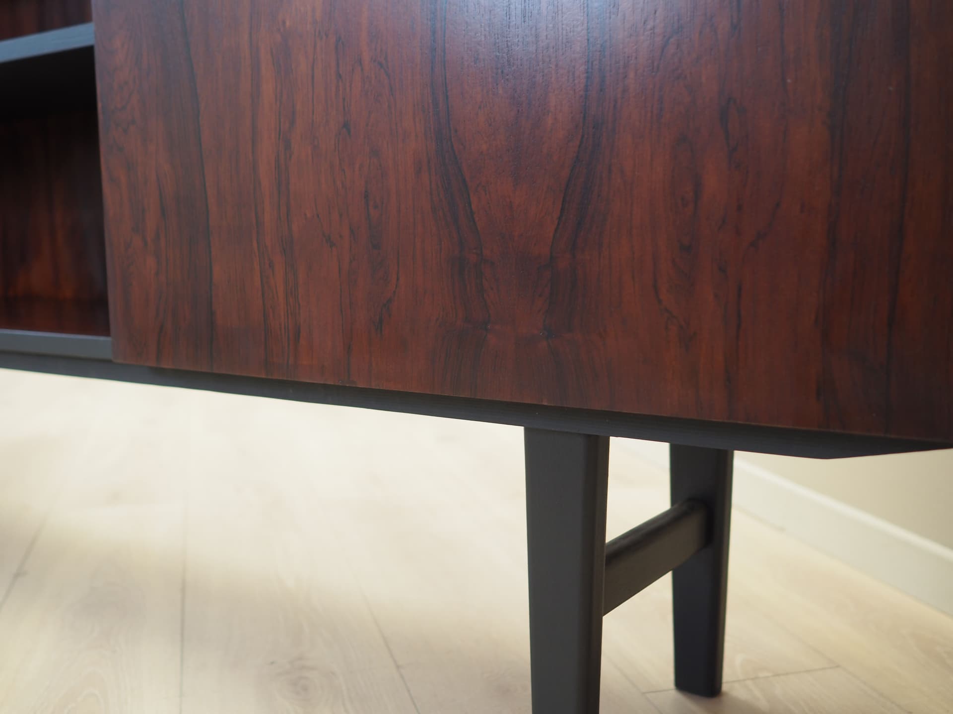 Bookcase, brown rosewood, by I. Kofod-Larsen, Denmark, 1970s - 66168