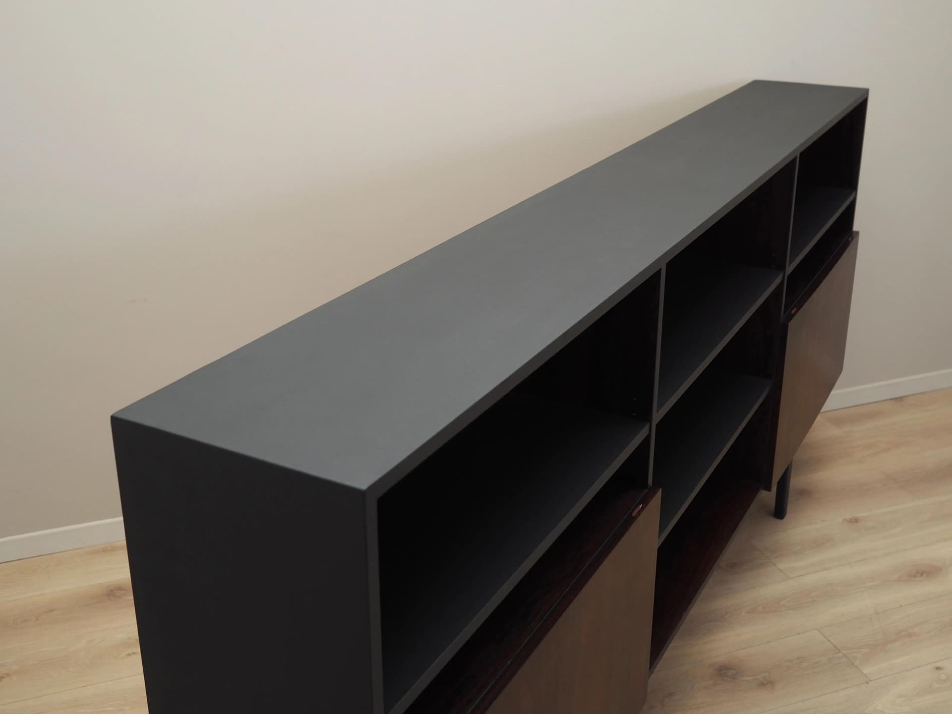 Bookcase, brown rosewood, by I. Kofod-Larsen, Denmark, 1970s - 26824