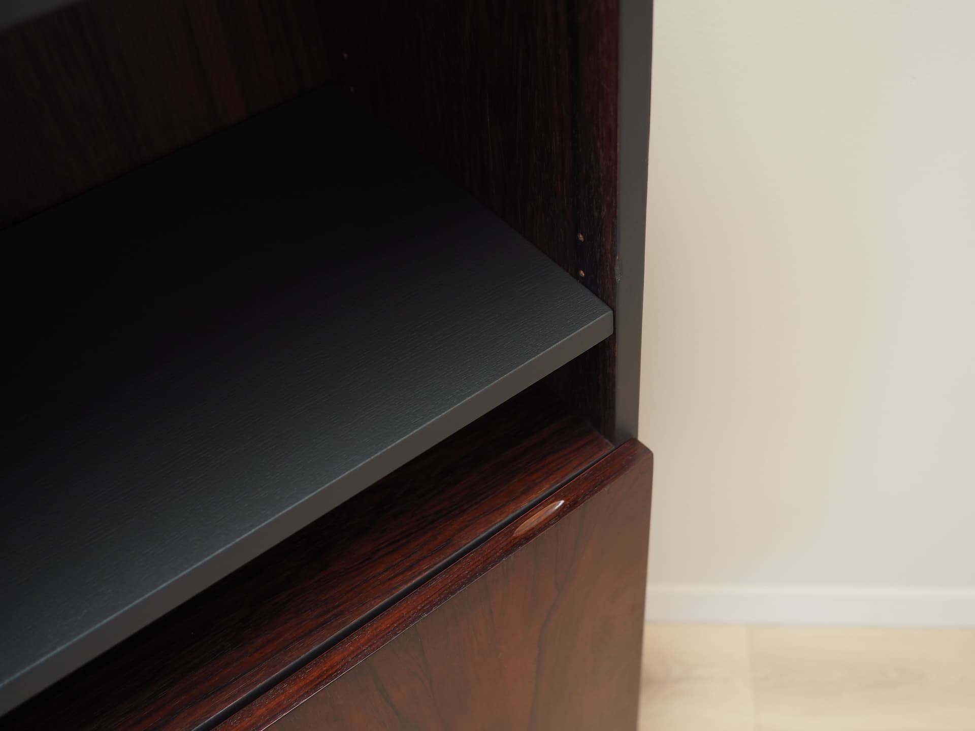 Bookcase, brown rosewood, by I. Kofod-Larsen, Denmark, 1970s - 66167