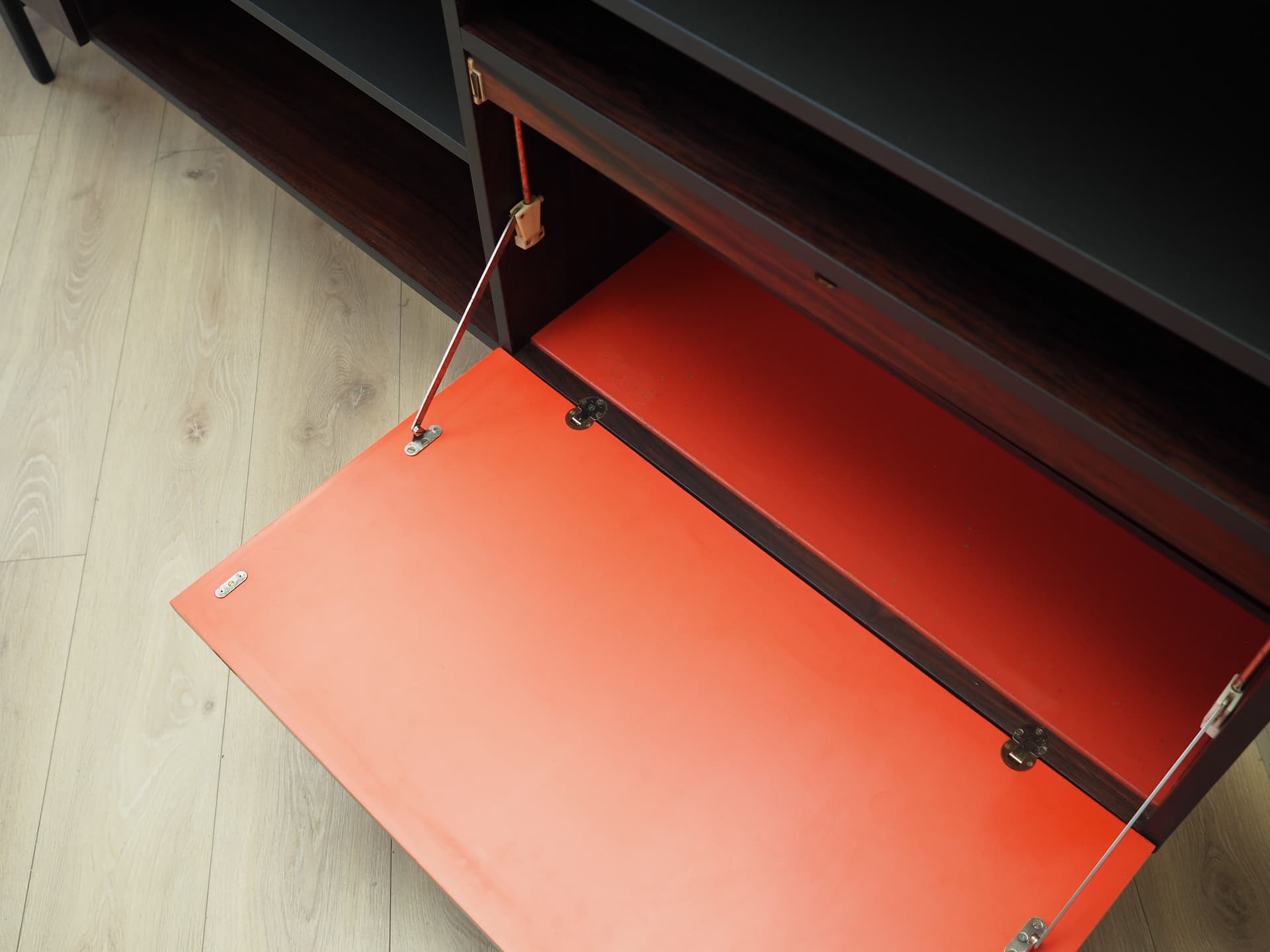 Bookcase, brown rosewood, by I. Kofod-Larsen, Denmark, 1970s - 66166