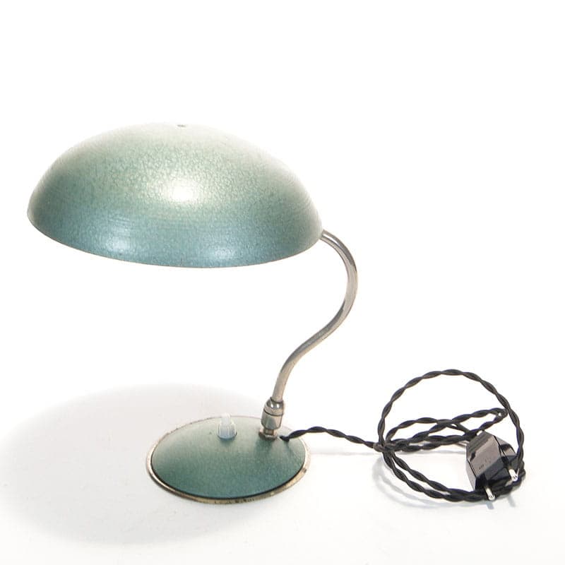 Lampa biurkowa Zaos, zielony, stal, Zakłady Sprzętu Oświetleniowego Zaos, Polska, lata 60. - 369457