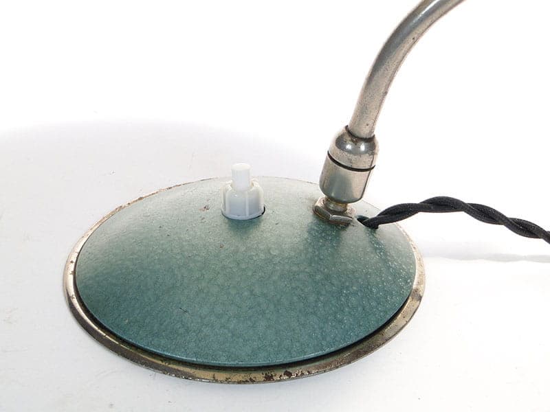 Lampa biurkowa Zaos, zielony, stal, Zakłady Sprzętu Oświetleniowego Zaos, Polska, lata 60. - 369458