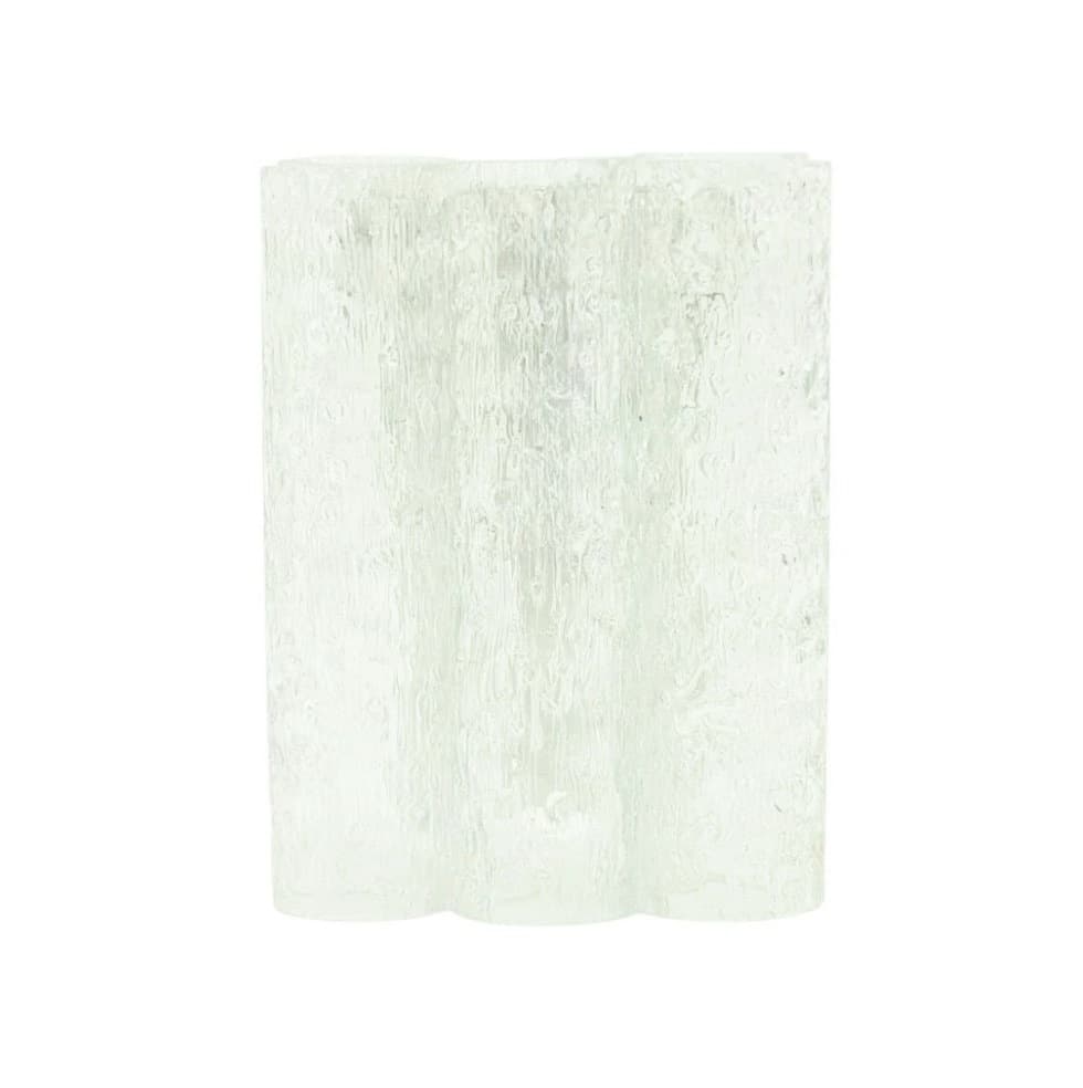 Kinkiet Ice Glass, szkło transparentne, Doria Leuchten, Niemcy, lata 60. - 370068