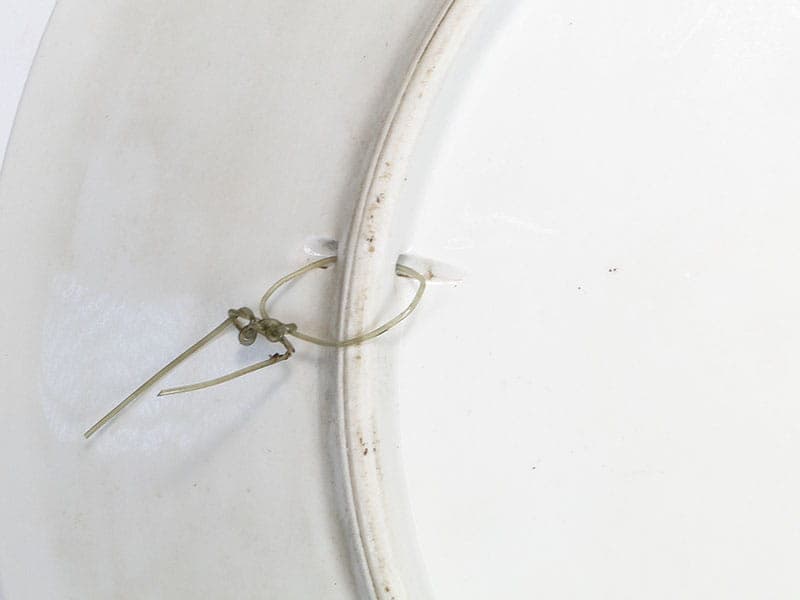 Patera Zamczysko, New Look, porcelit czarny biały, Chodzież, Polska, lata 50. - 370378