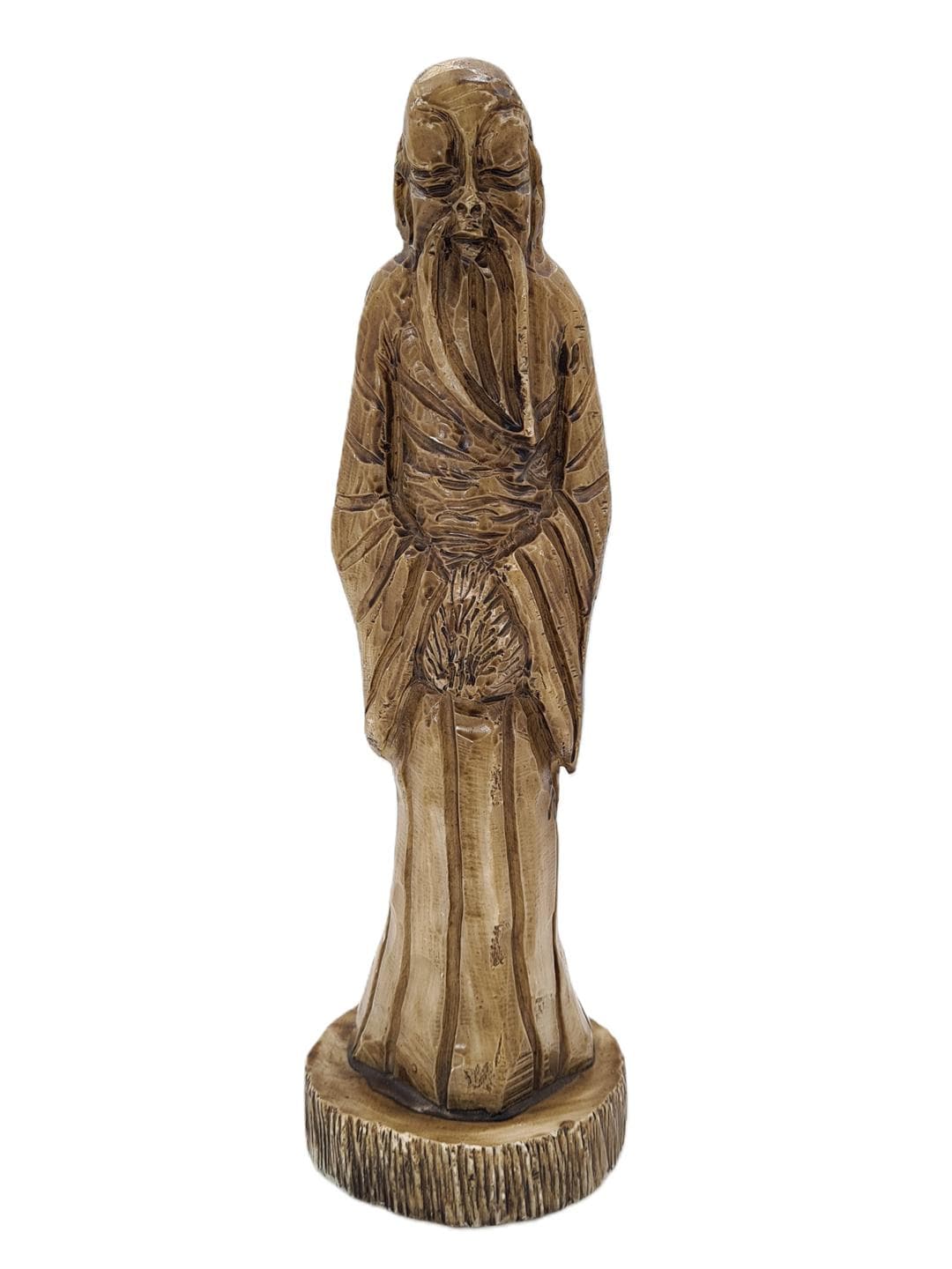 Figurka, art déco, kompozyt brązowy złoty, lata 60. - 370469