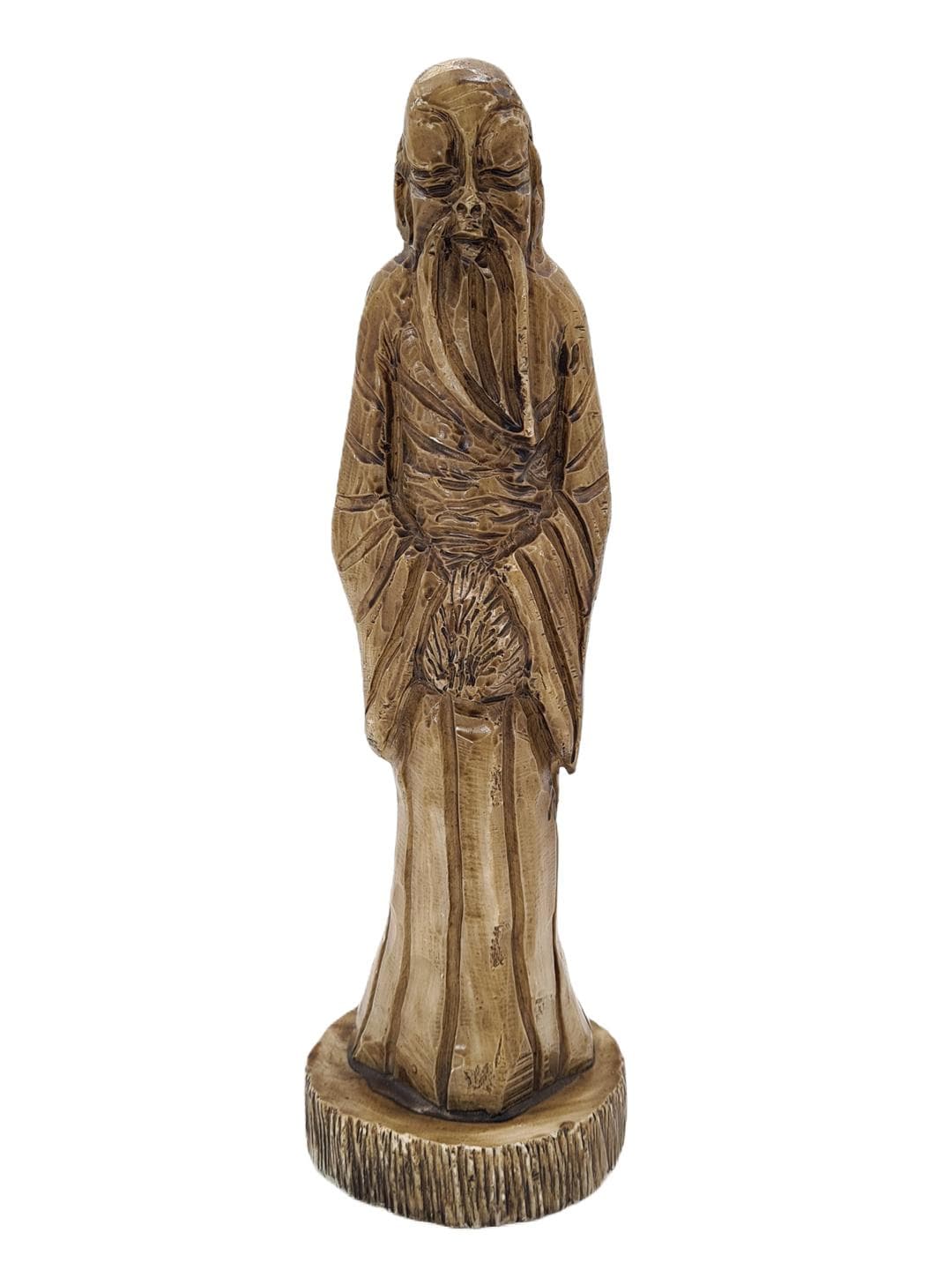 Figurka, art déco, kompozyt brązowy złoty, lata 60.