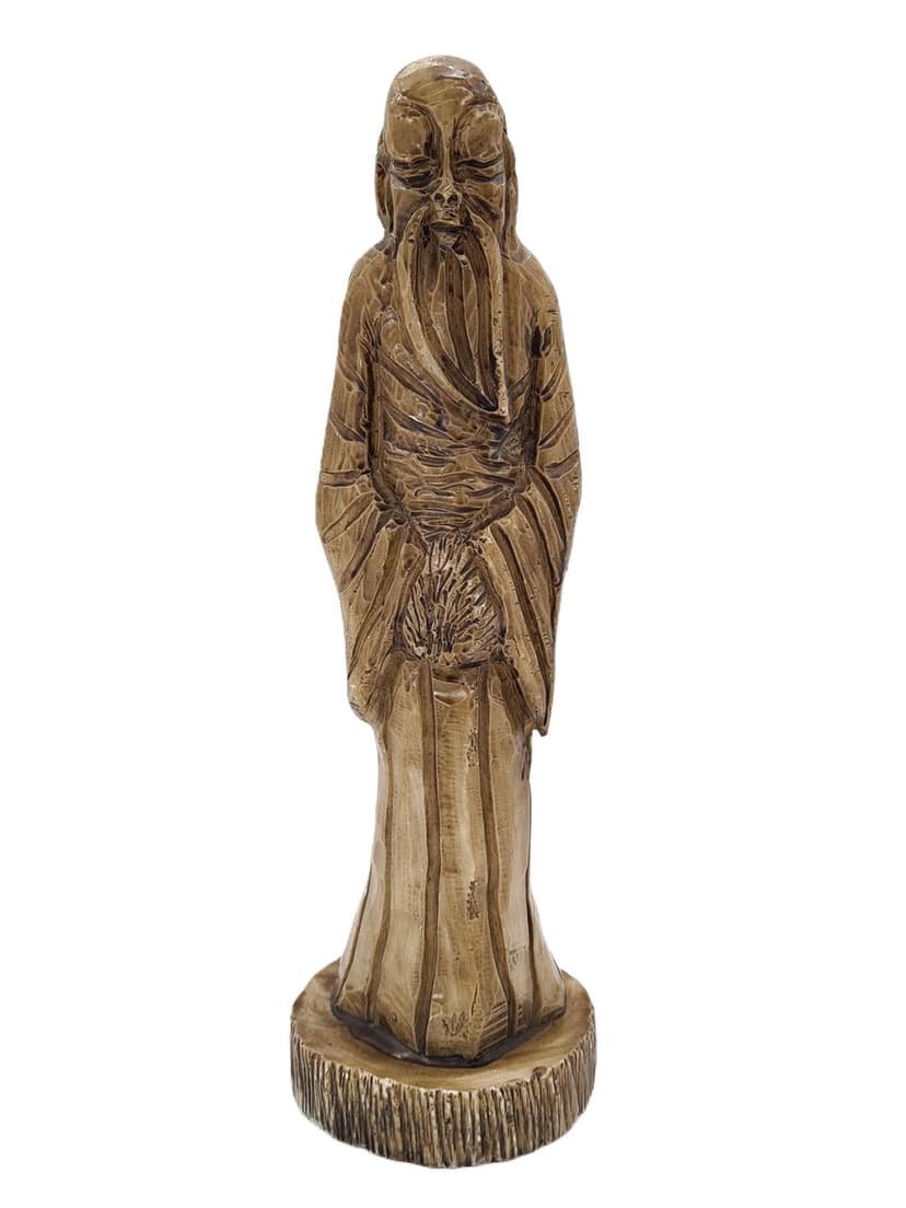 Figurka, art déco, kompozyt brązowy złoty, lata 60.