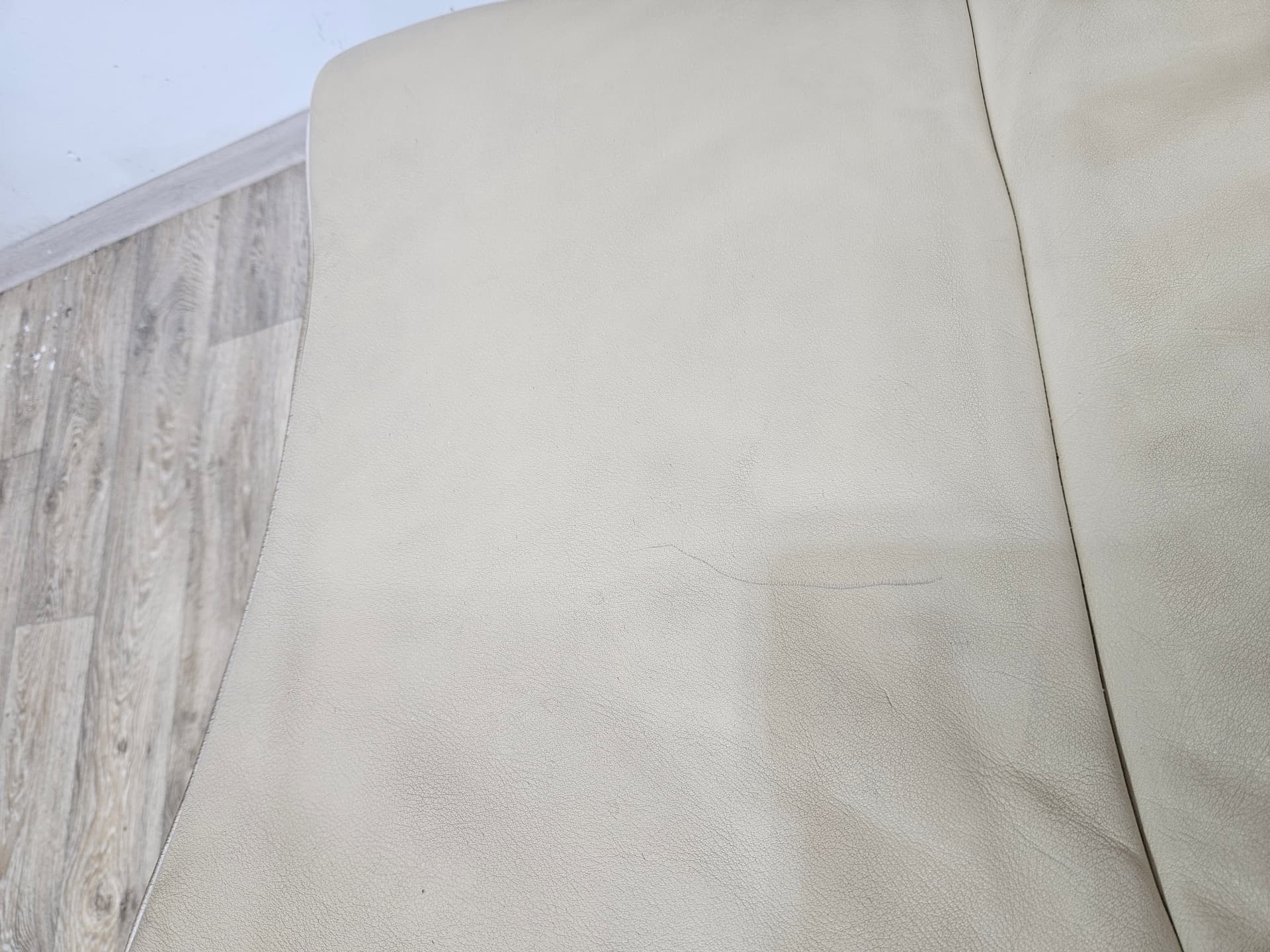 Sofa modułowa DS-140, skóra naturalna beżowa, metal, proj. R. Frigg, de Sede, Szwajcaria, lata 80. - 370771