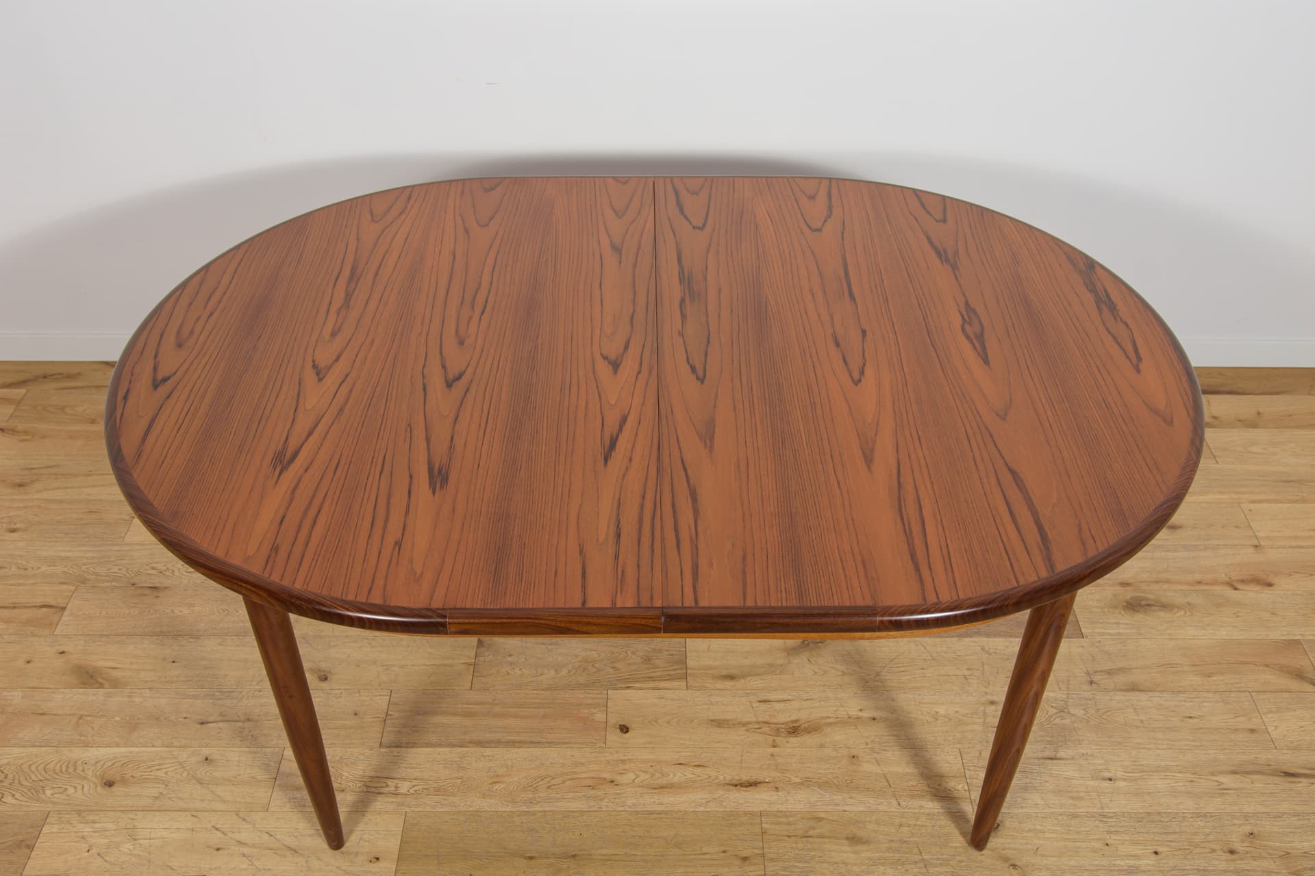 Stół rozkładany owalny, teak brązowy, G-Plan, Wielka Brytania, lata 60. - 371046