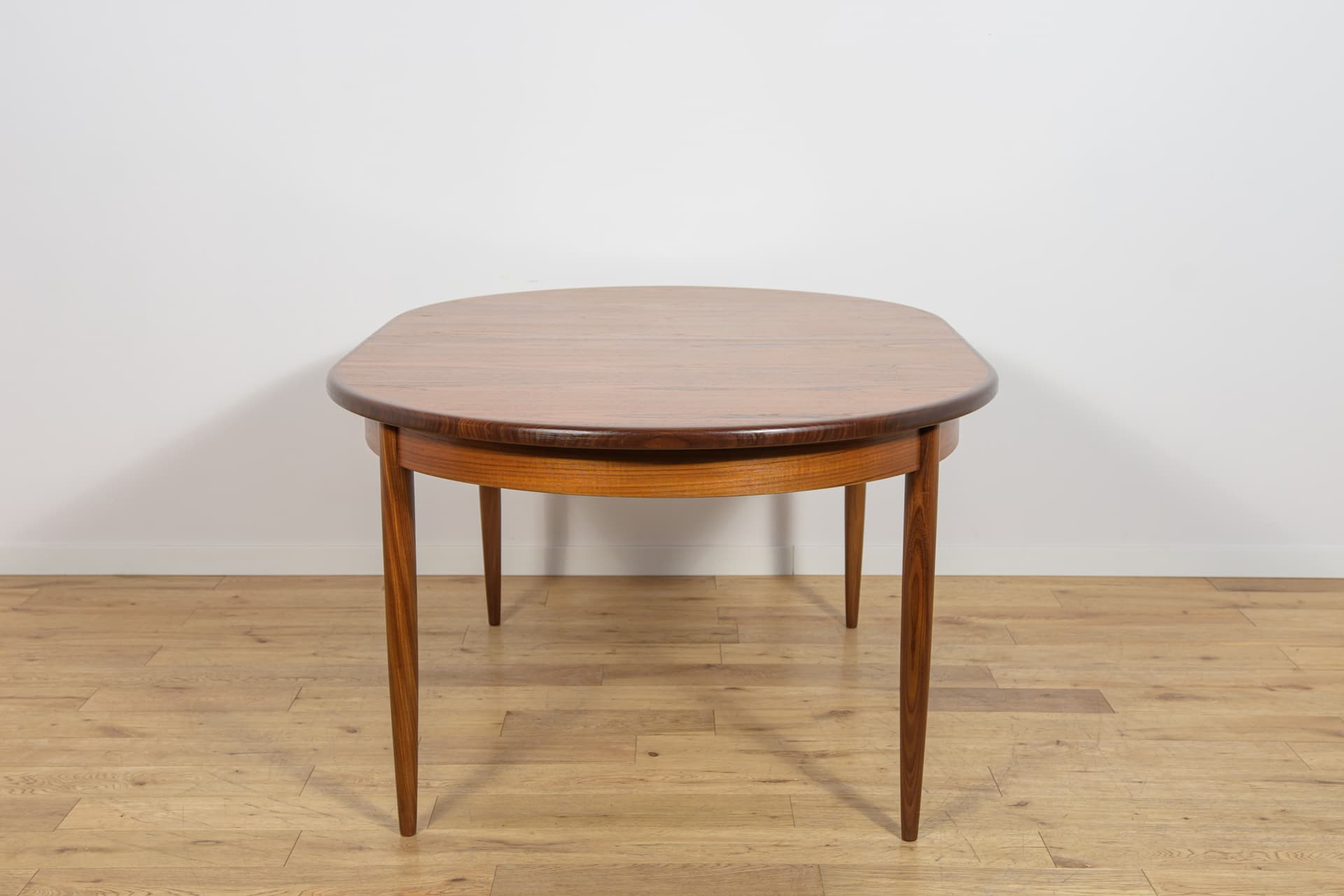 Stół rozkładany owalny, teak brązowy, G-Plan, Wielka Brytania, lata 60. - 371047