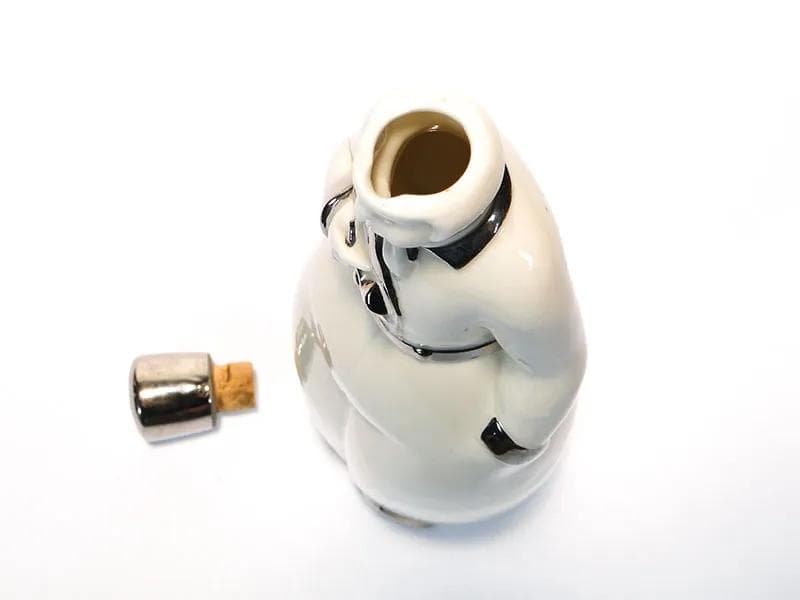 Karafka, Warsztaty Wiedeńskie, biel, porcelana, Austria, lata 20. - 371158