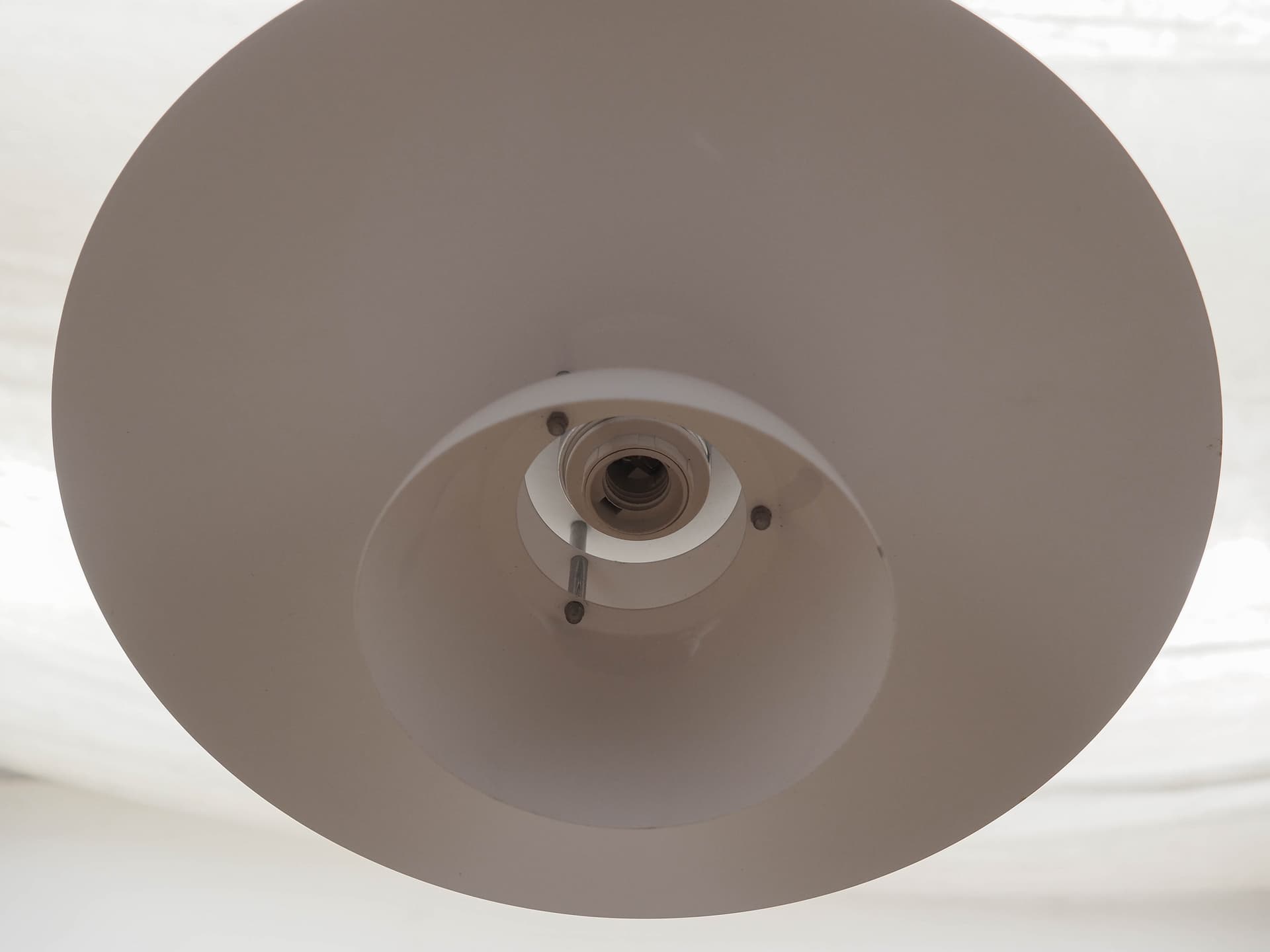 Lampa wisząca warstwowa, biały, metal, Dania - 371265