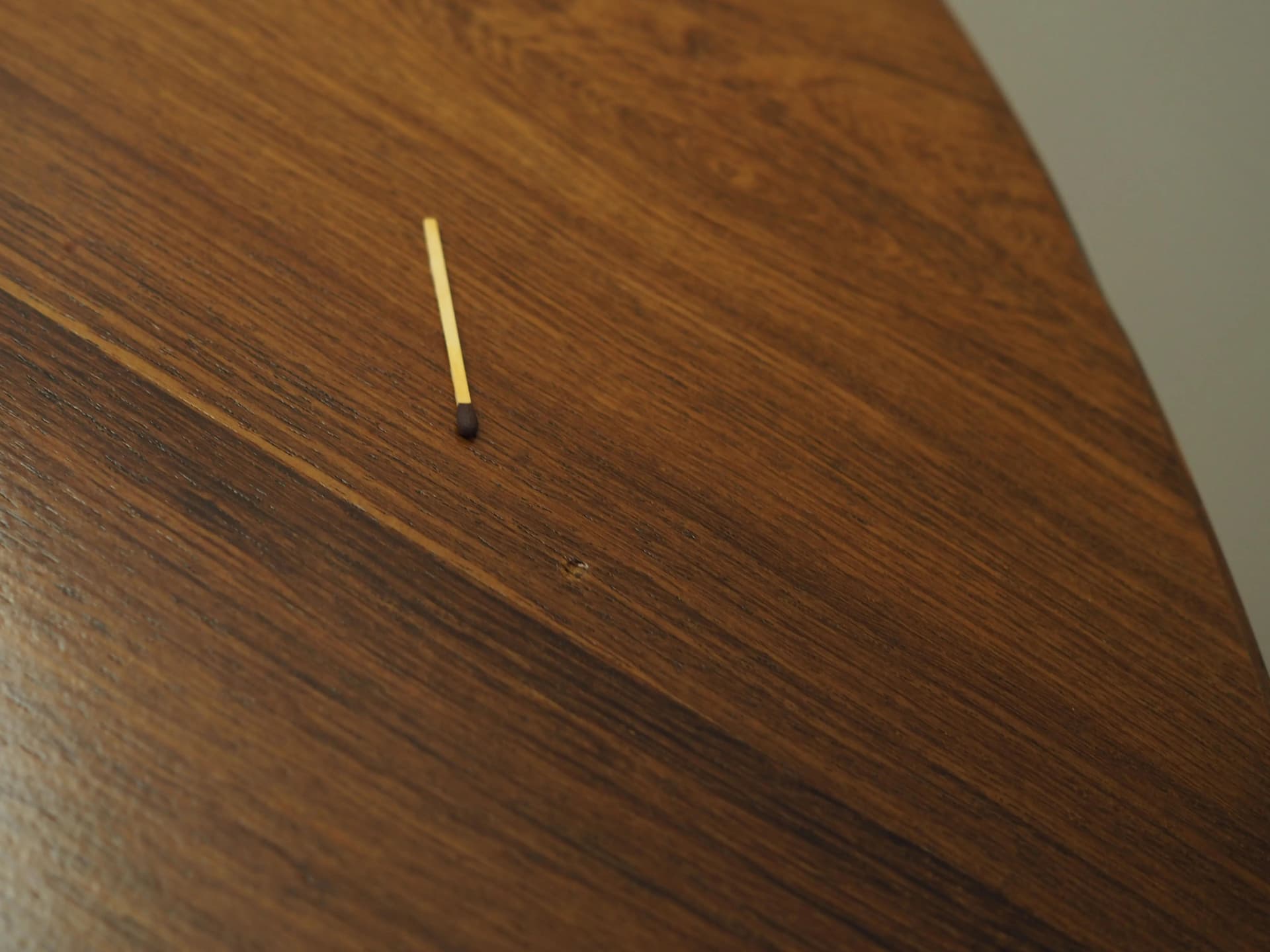 Round Table, brown rosewood, Denmark, 1970s - 27063