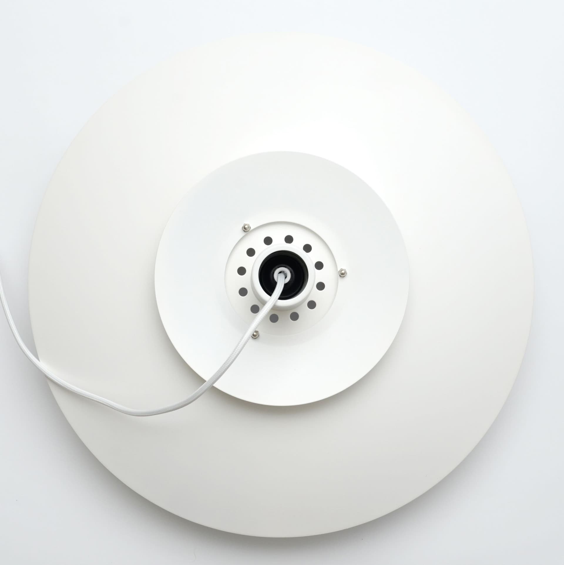 Lampa wisząca, Form Light, biały fioletowy, metal, Form Light, Dania, lata 70. - 371542