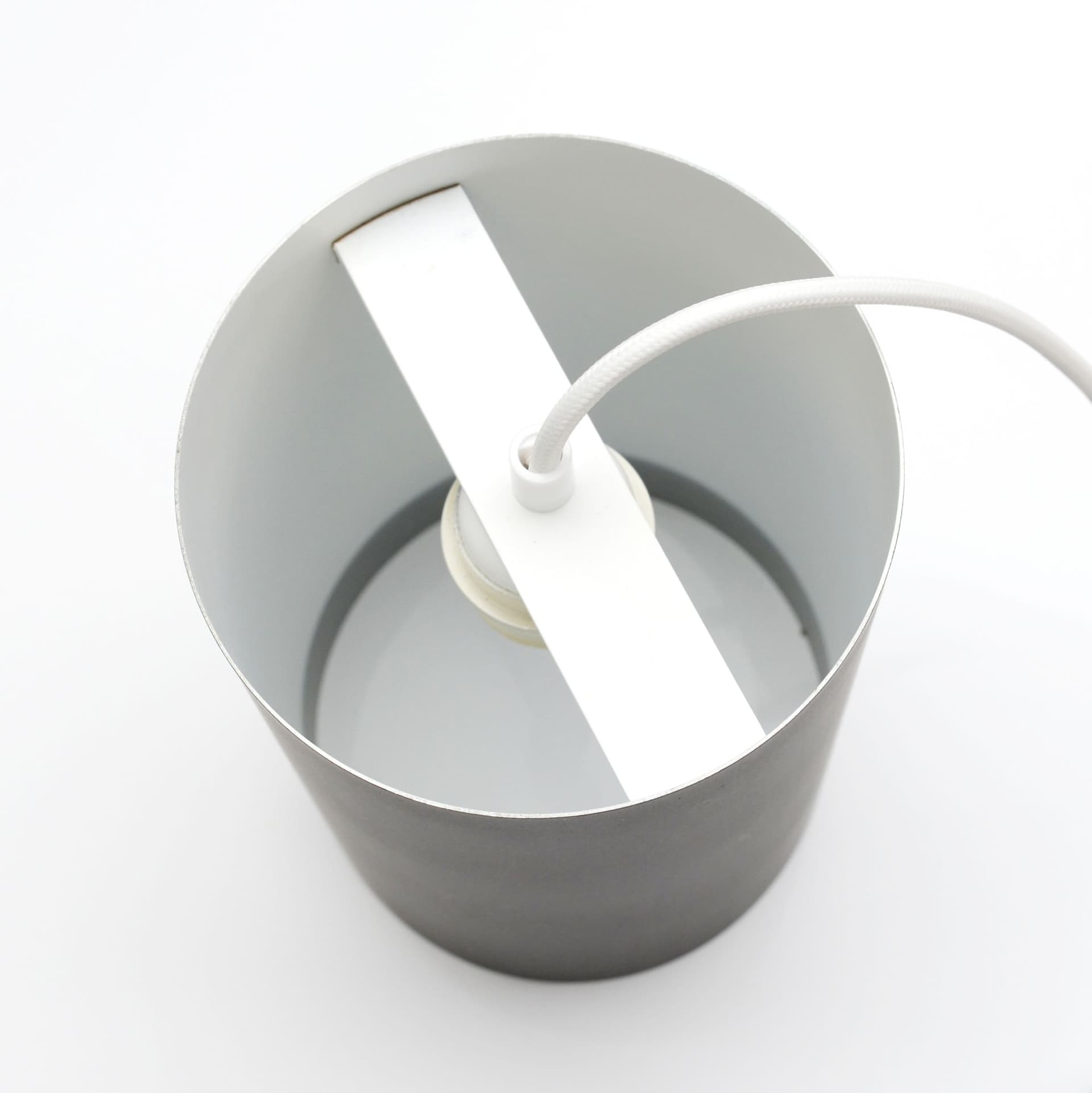 Lampa Cylinder, metal czarny, proj. E&J Meiling, Louis Poulsen, Dania, lata 70. - 372551