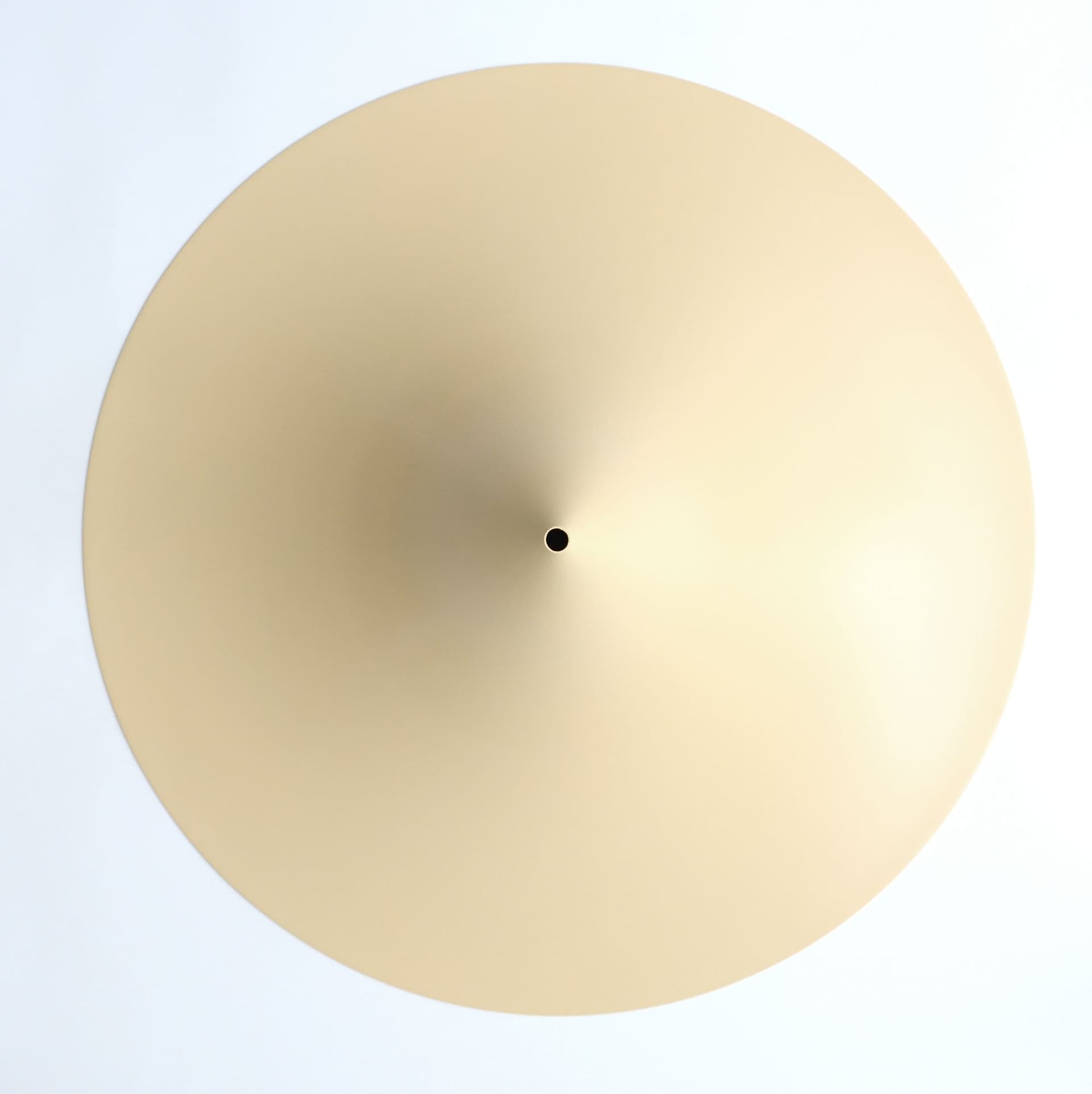 Lampa wisząca Semi, beżowy, metal, proj. C. Bonderup, proj. T. Thorup, Dania, lata 60. - 372592