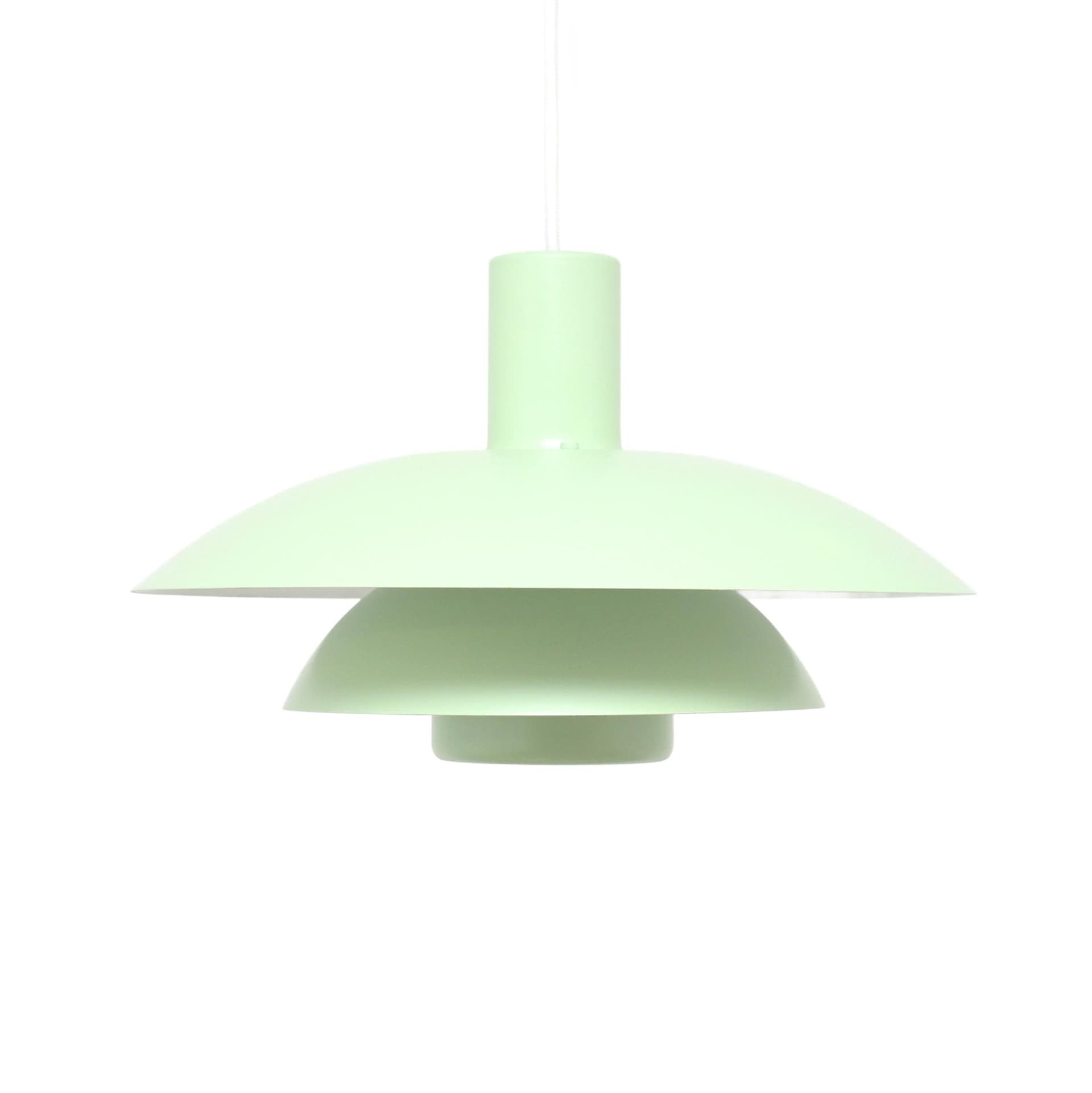 Lampa wisząca, Form Light, zielony, metal, Form Light, Dania, lata 70.