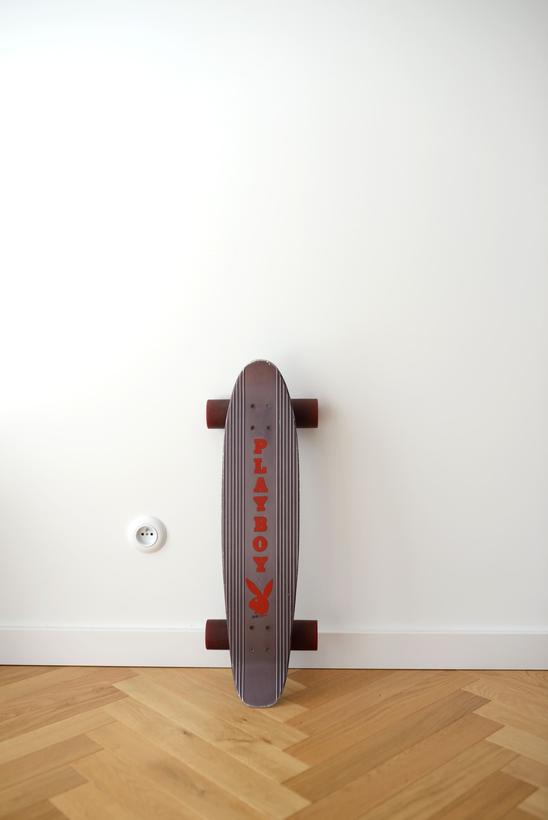 Deskorolka cruiser, szary aluminium, Niemcy, lata 70. - 372604