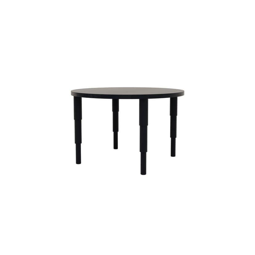 Table Tele Round 03.02 navy blue, Ø120, Snapp Form