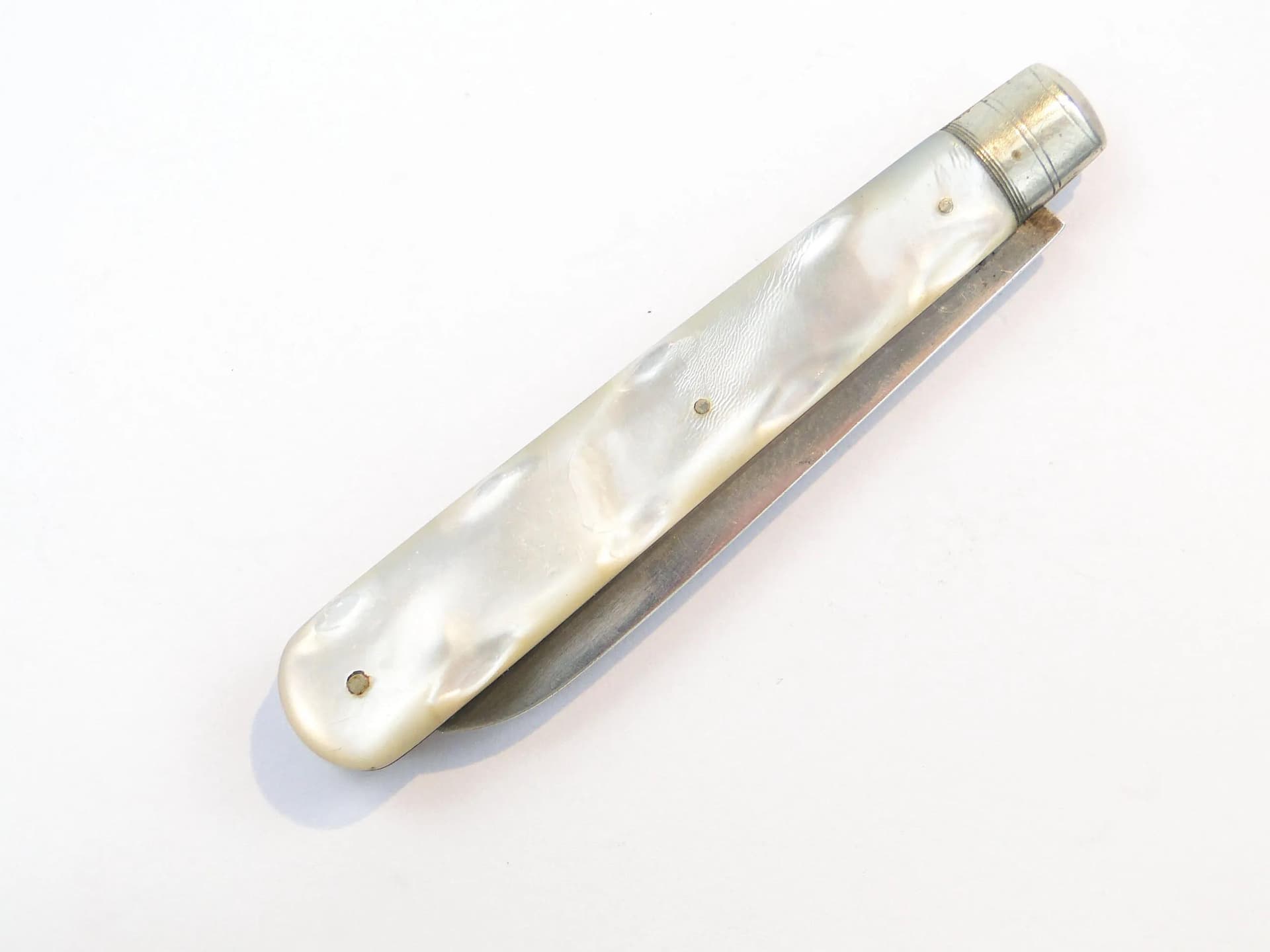 Perłowy scyzoryk srebrny, Sheffield, Anglia, lata 20. - 27199