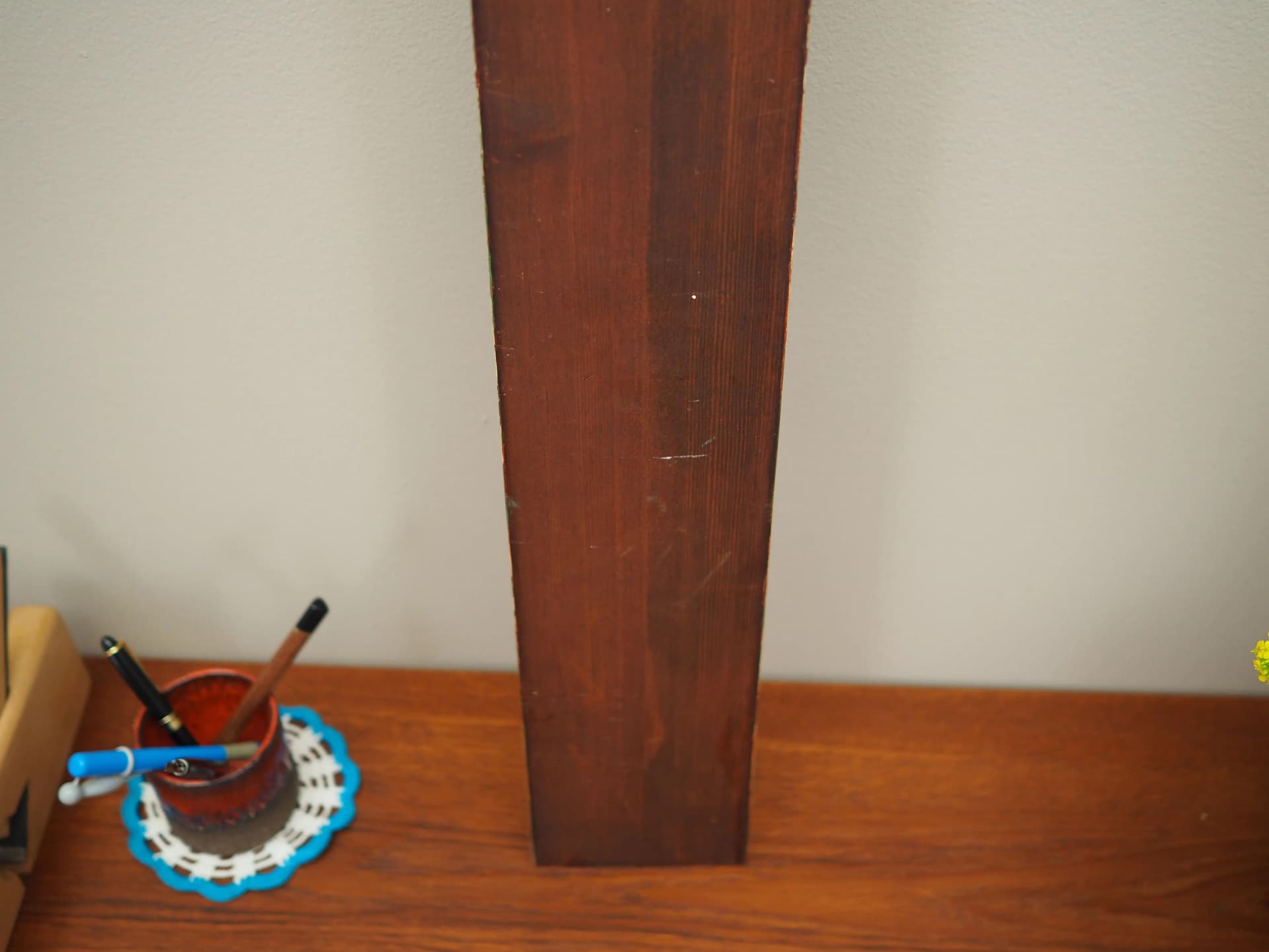 Ozdoba ścienna, drewno brązowy, Dania, lata 70. - 27277