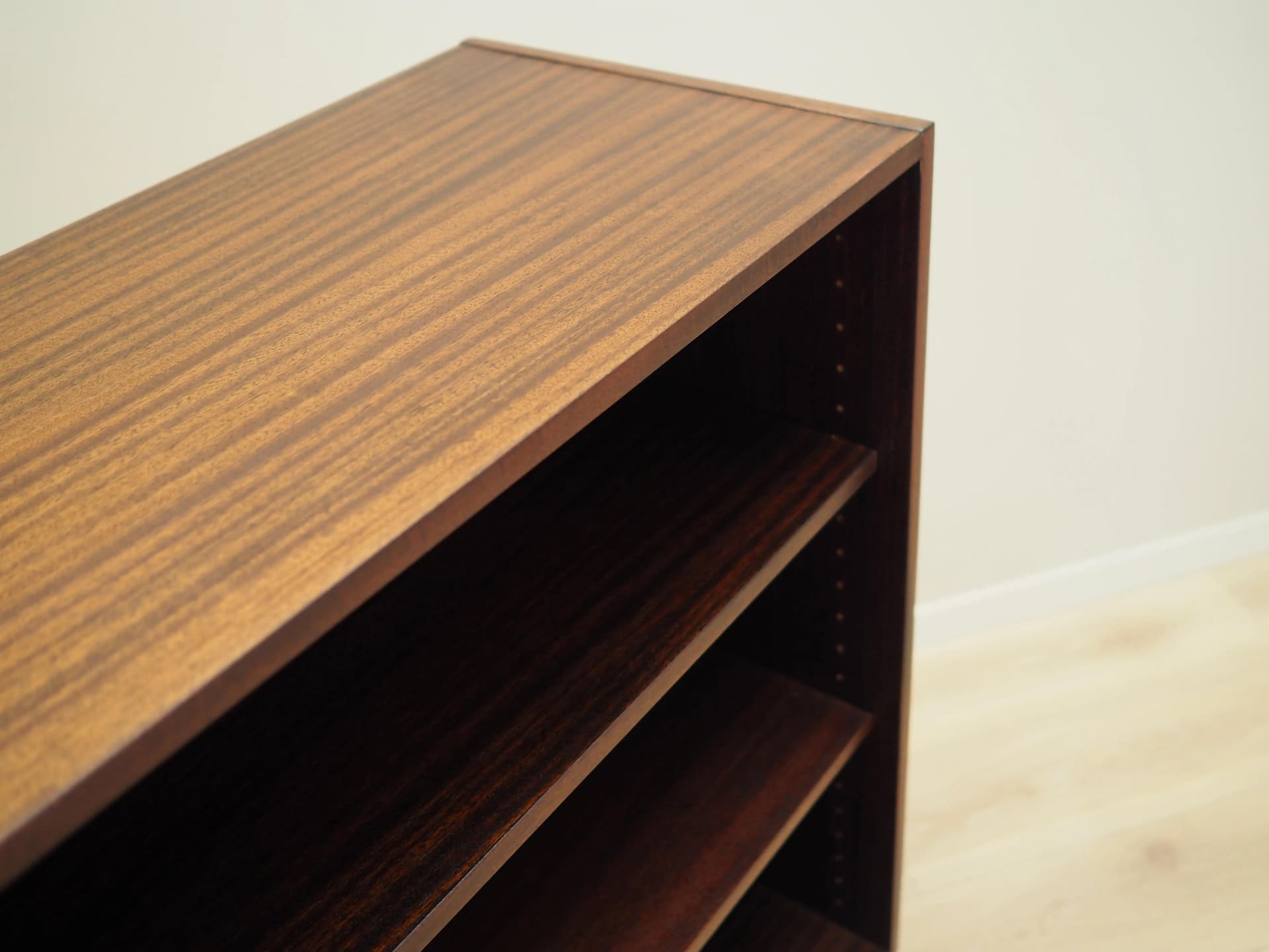 Bookcase, brown mahogany, Denmark, 1970s. - 27267