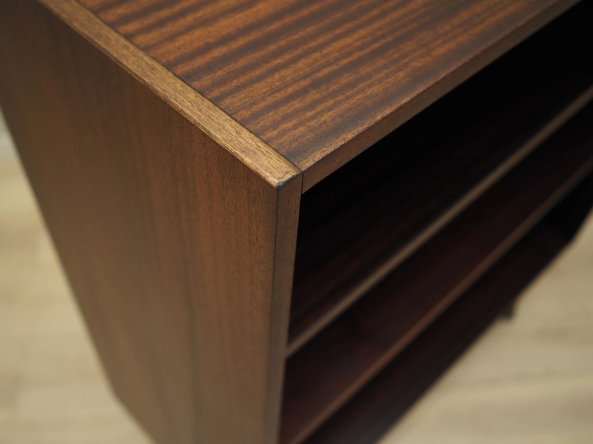 Bookcase, brown mahogany, Denmark, 1970s. - 27268