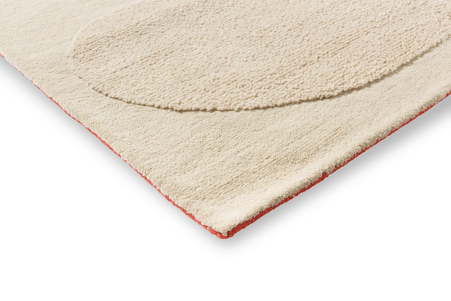 Rug Solid Stem beige 200x280 cm, wool, Orla Kiely - 375504