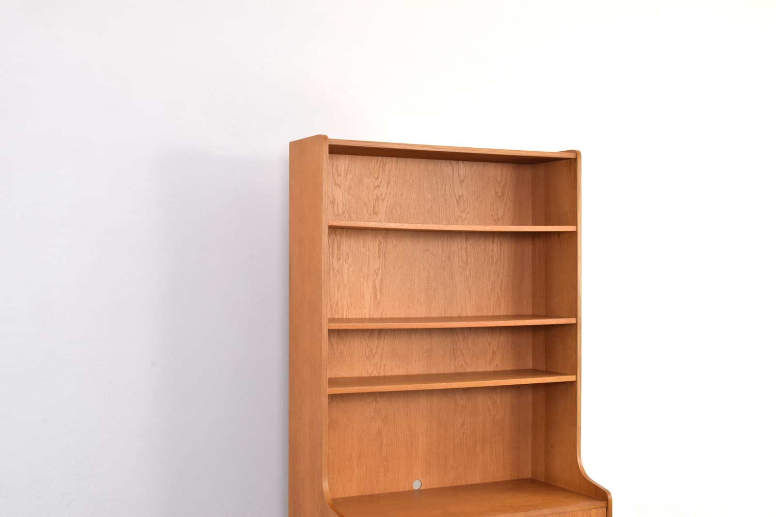 Biblioteczka, dąb brązowy, Dania, lata 60. - 375643
