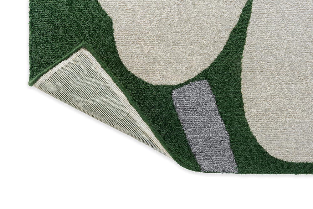 Dywan zewnętrzny Unikko Anniversary Green beżowy, zielony 200x280, Marimekko - 376794