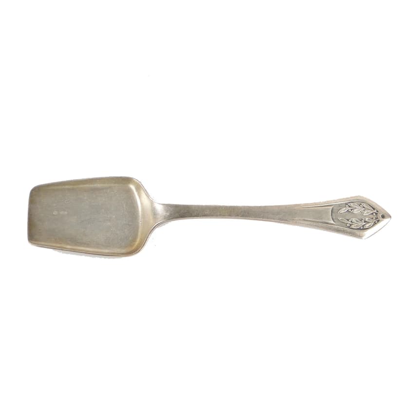 Silver-Plated Art Deco Sugar Spoon, Norblin & Ska, Poland, 1930s