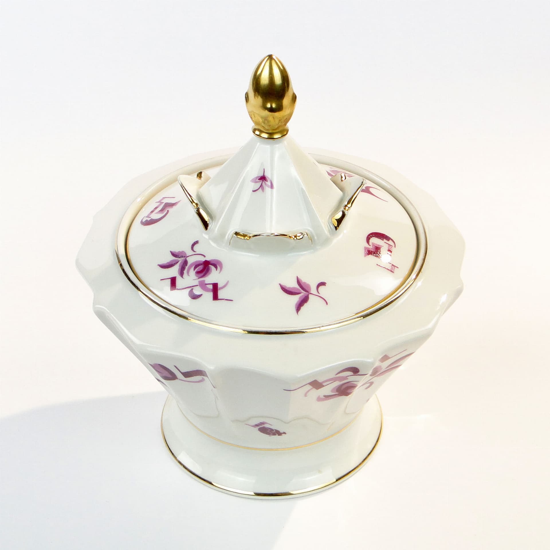 Bonbonniere Art Deco, white porcelain, Germany, 1930s. - 377450