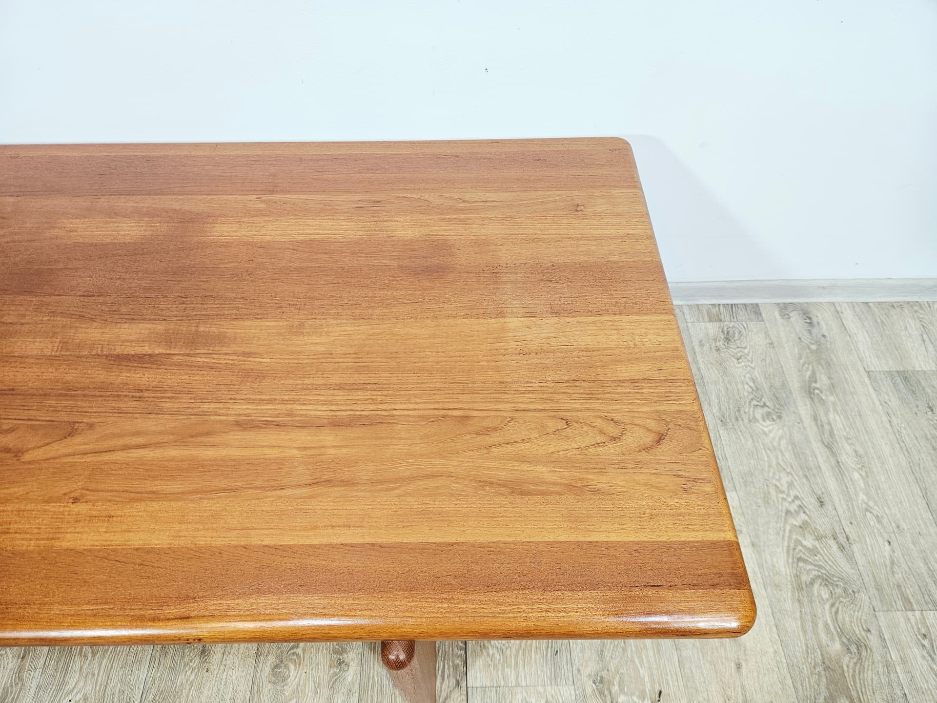 Coffee table, brown teak, Denmark, 1970s. - 377508
