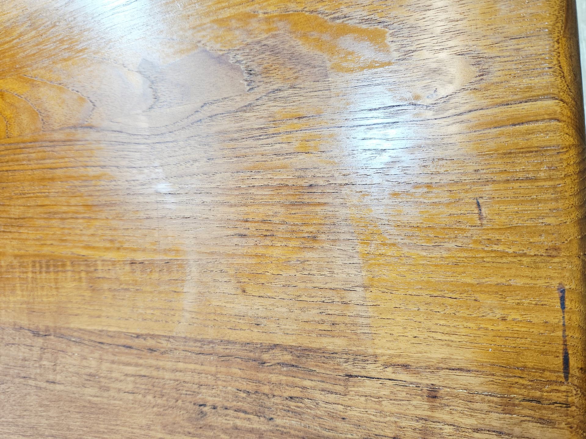 Coffee table, brown teak, Denmark, 1970s. - 377517
