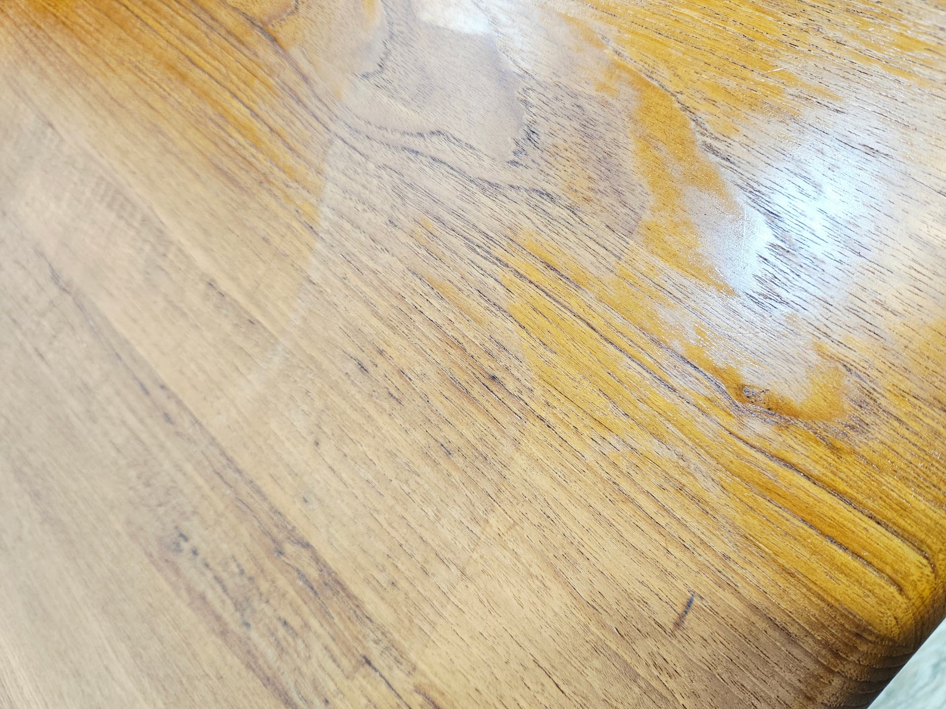 Coffee table, brown teak, Denmark, 1970s. - 377511