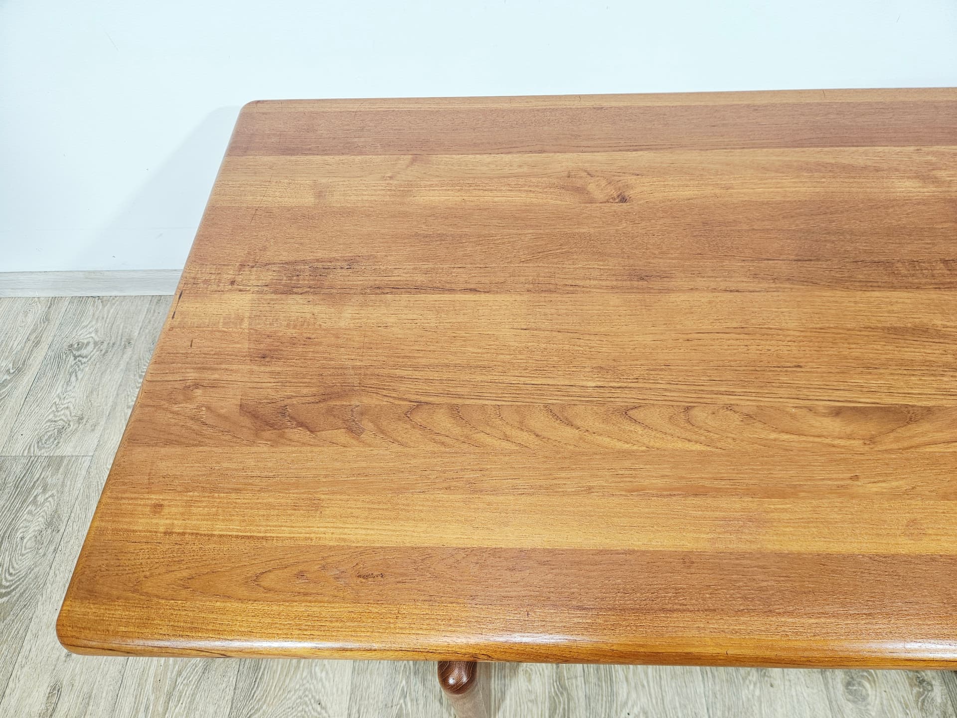 Coffee table, brown teak, Denmark, 1970s. - 377518