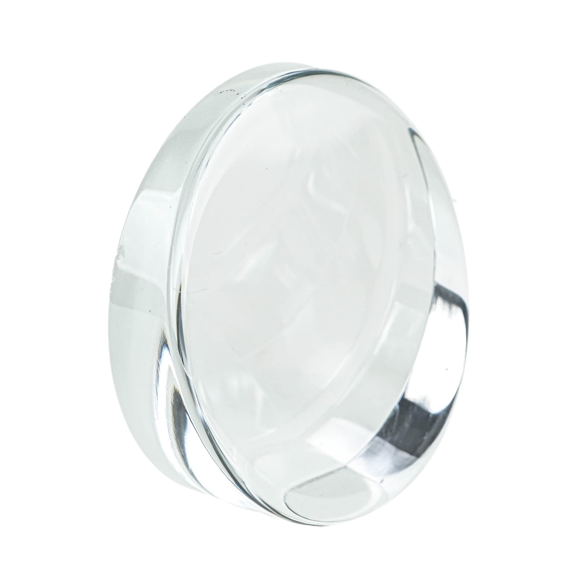 Paperweight, clear glass, Holmegaard, Denmark, 1970s.